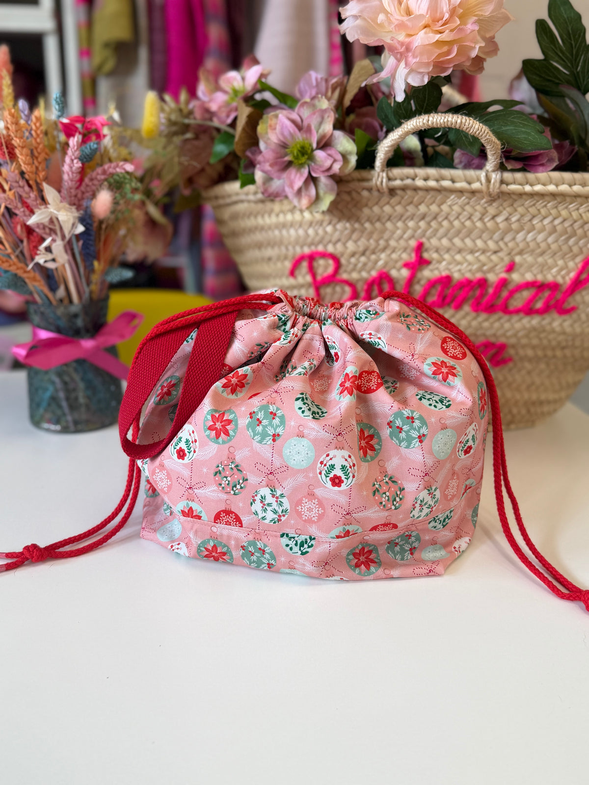 Made to order - Christmas 2026 - Baubles - Project Bag Style 01