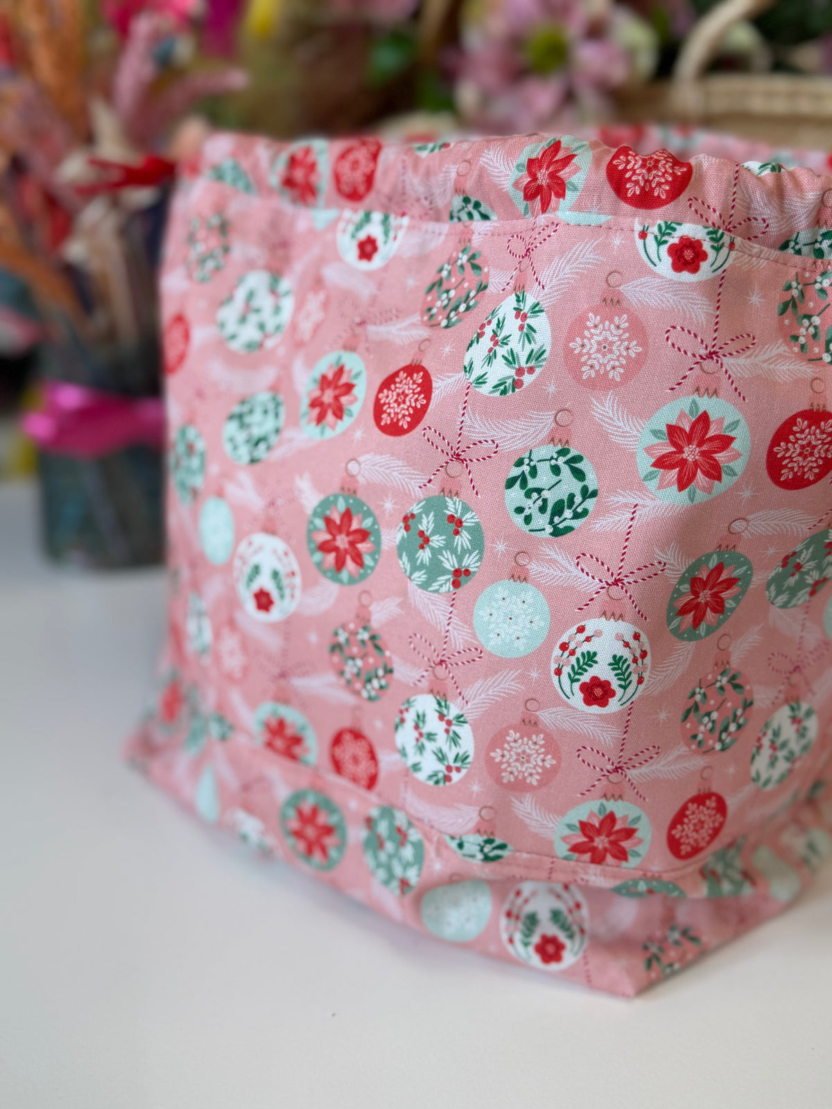 Made to order - Christmas 2026 - Baubles - Project Bag Style 01