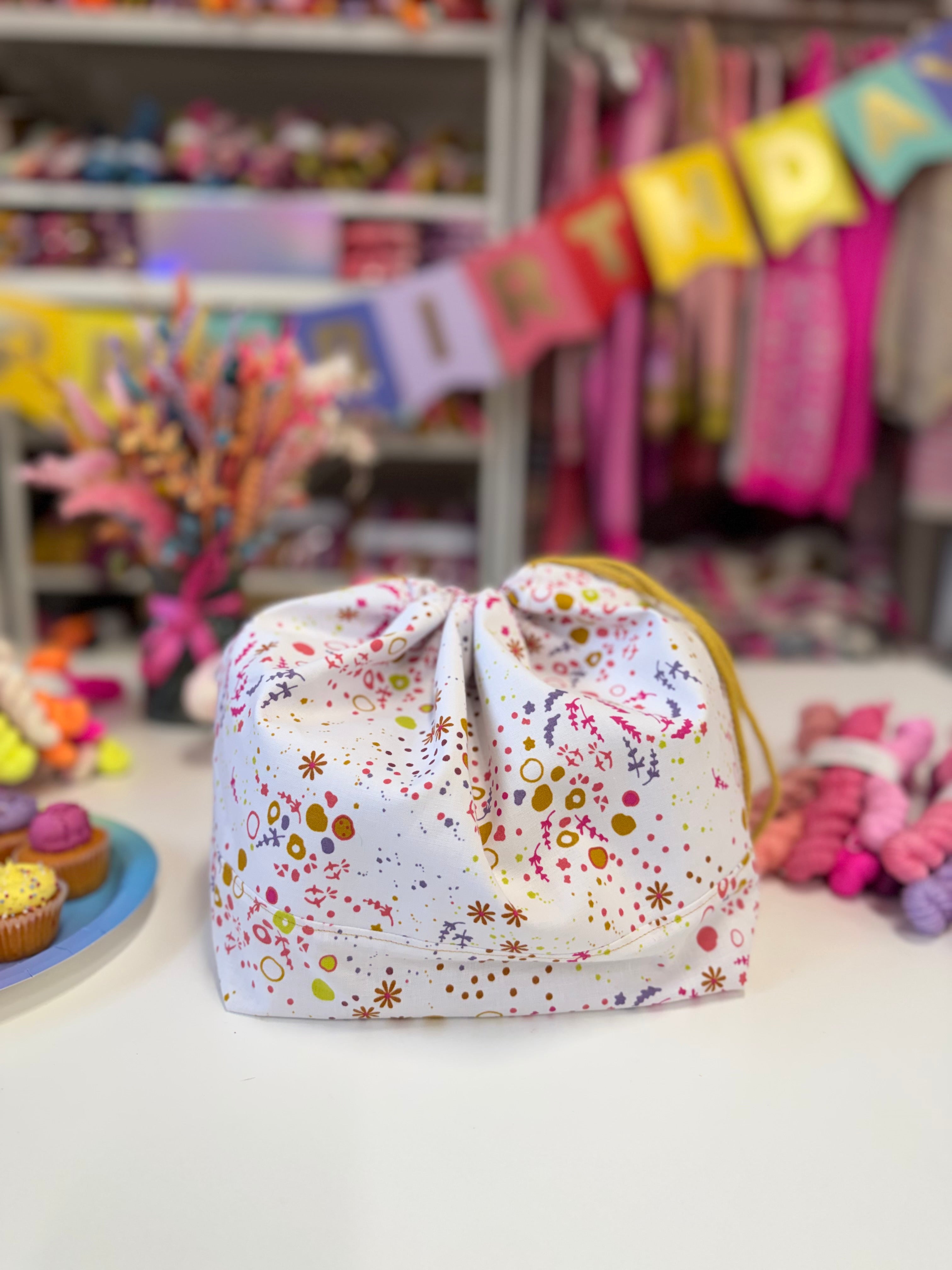 6th Birthday Celebrations - Ready to Ship - Project Bag Style 01