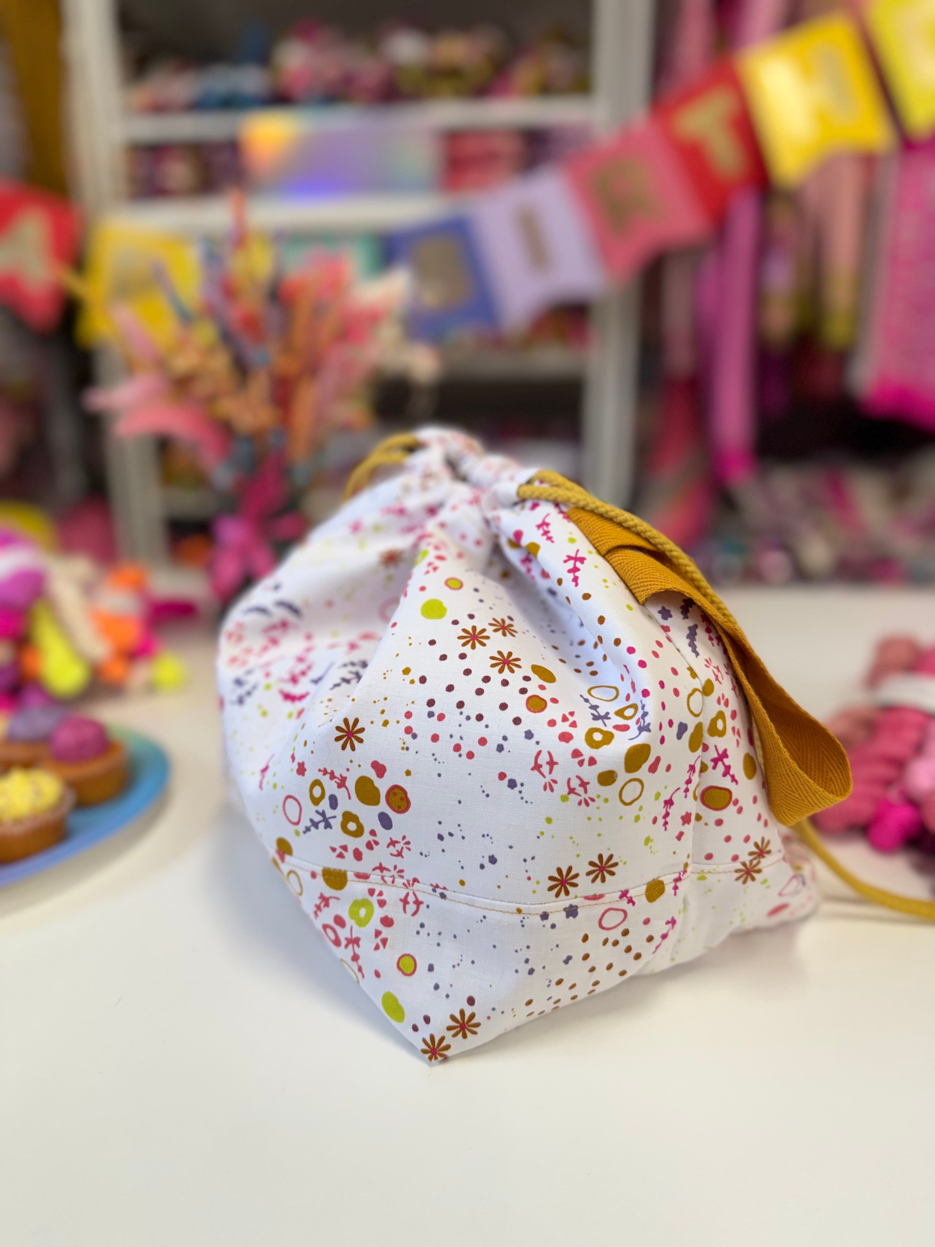 6th Birthday Celebrations - Ready to Ship - Project Bag Style 01
