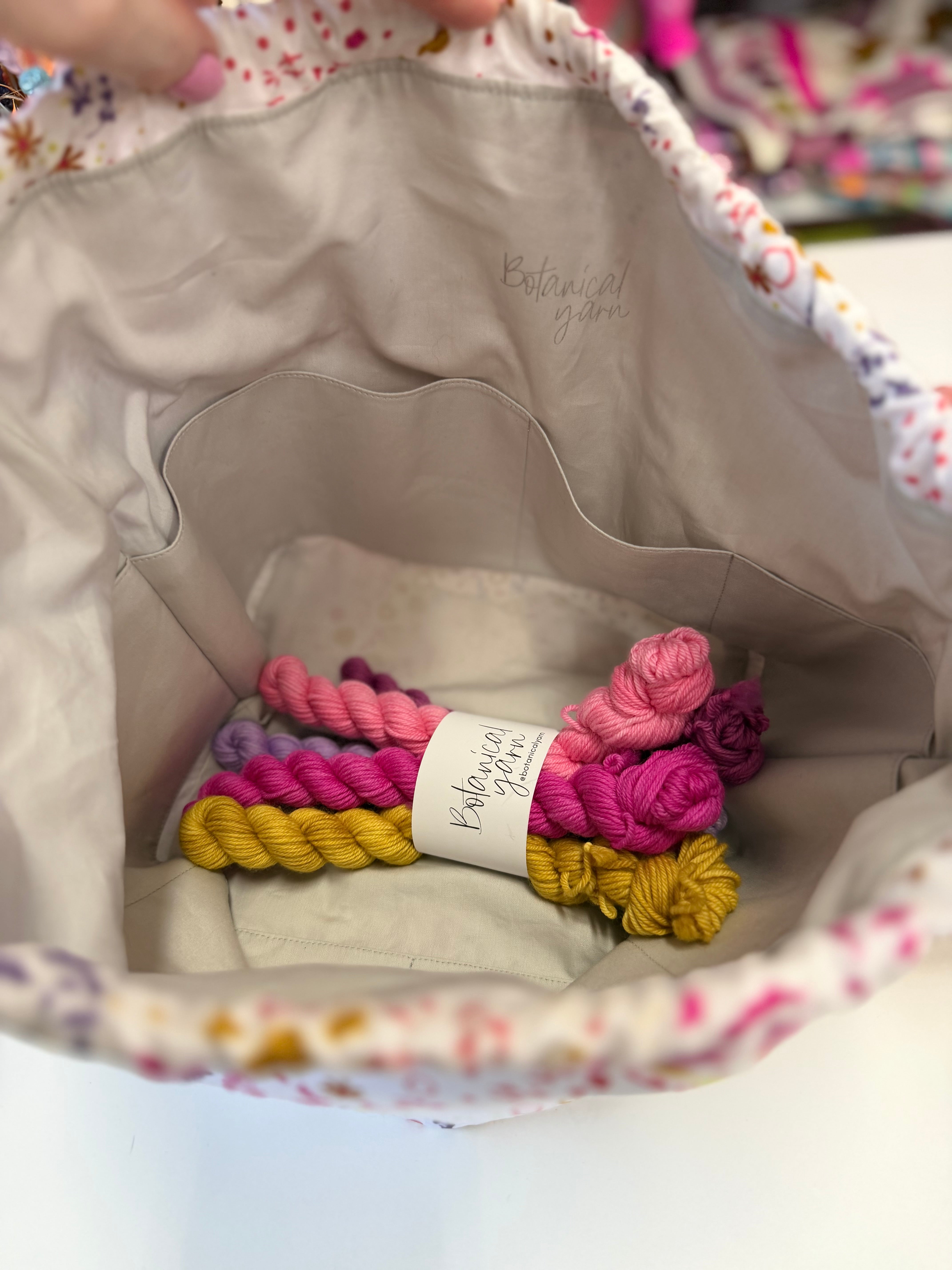 6th Birthday Celebrations - Ready to Ship - Project Bag Style 01