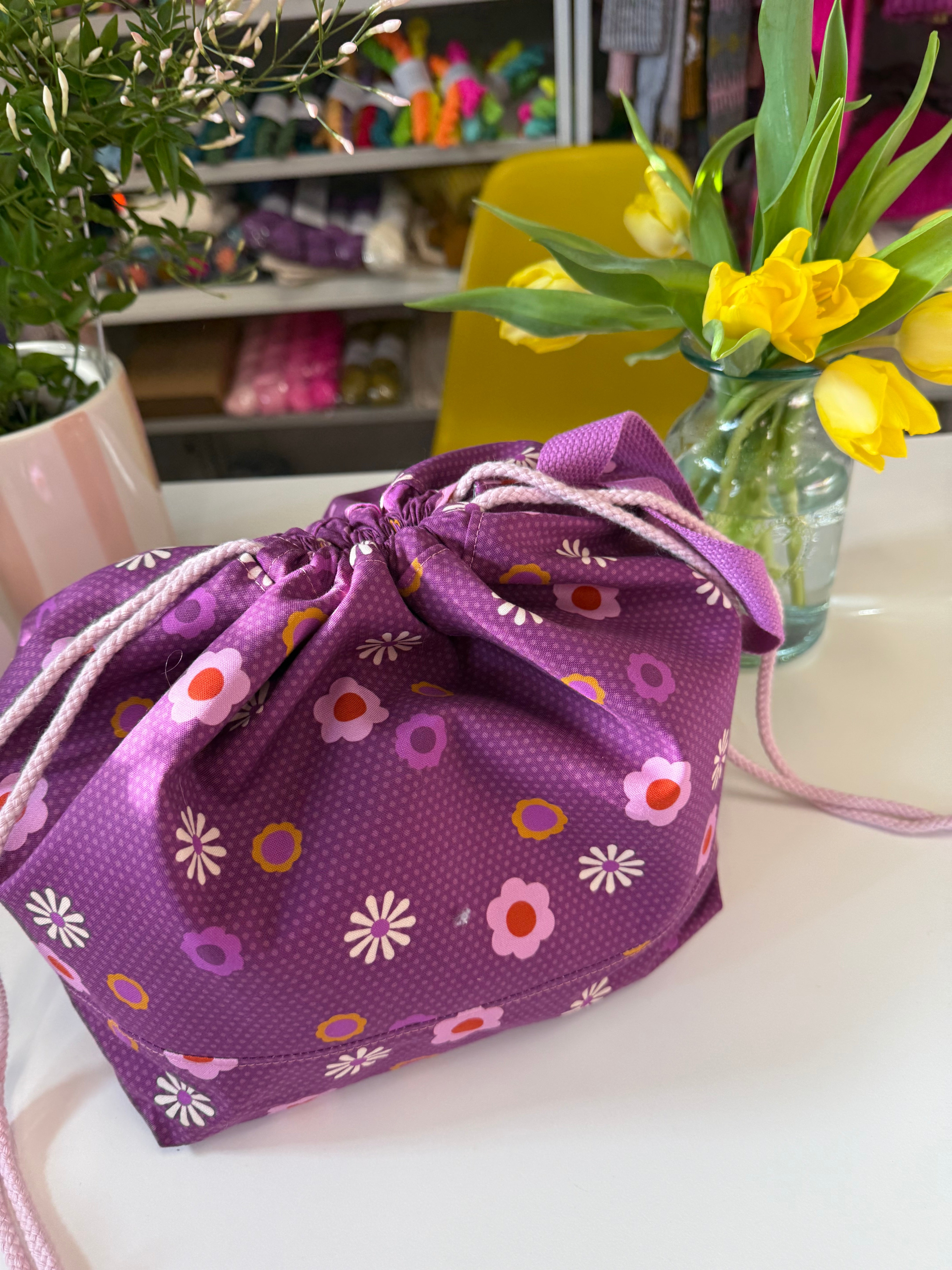 Ready to ship - Project Bag Style 01 - Woolly Good Gathering Festival Exclusive