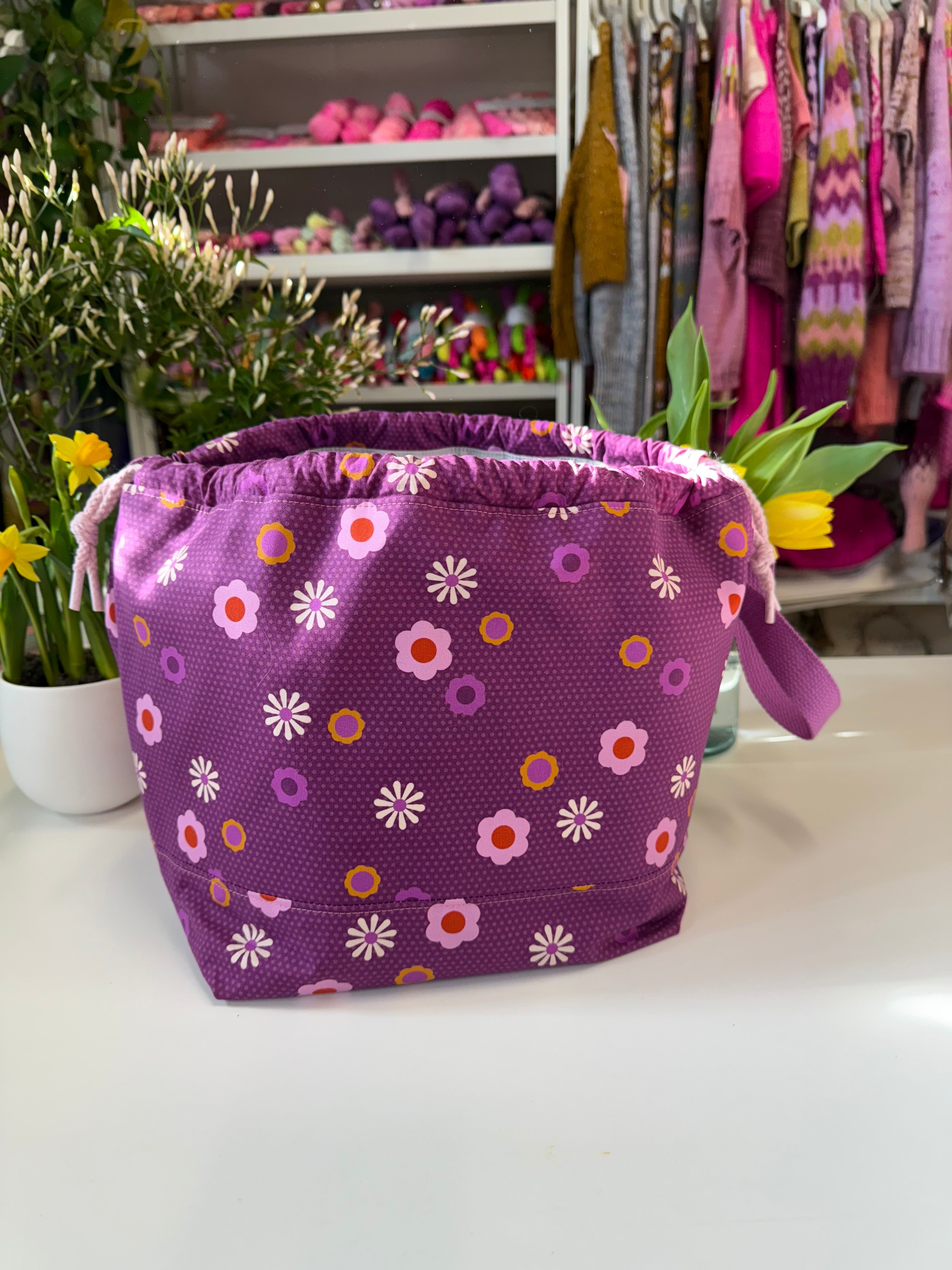 Ready to ship - Project Bag Style 01 - Woolly Good Gathering Festival Exclusive