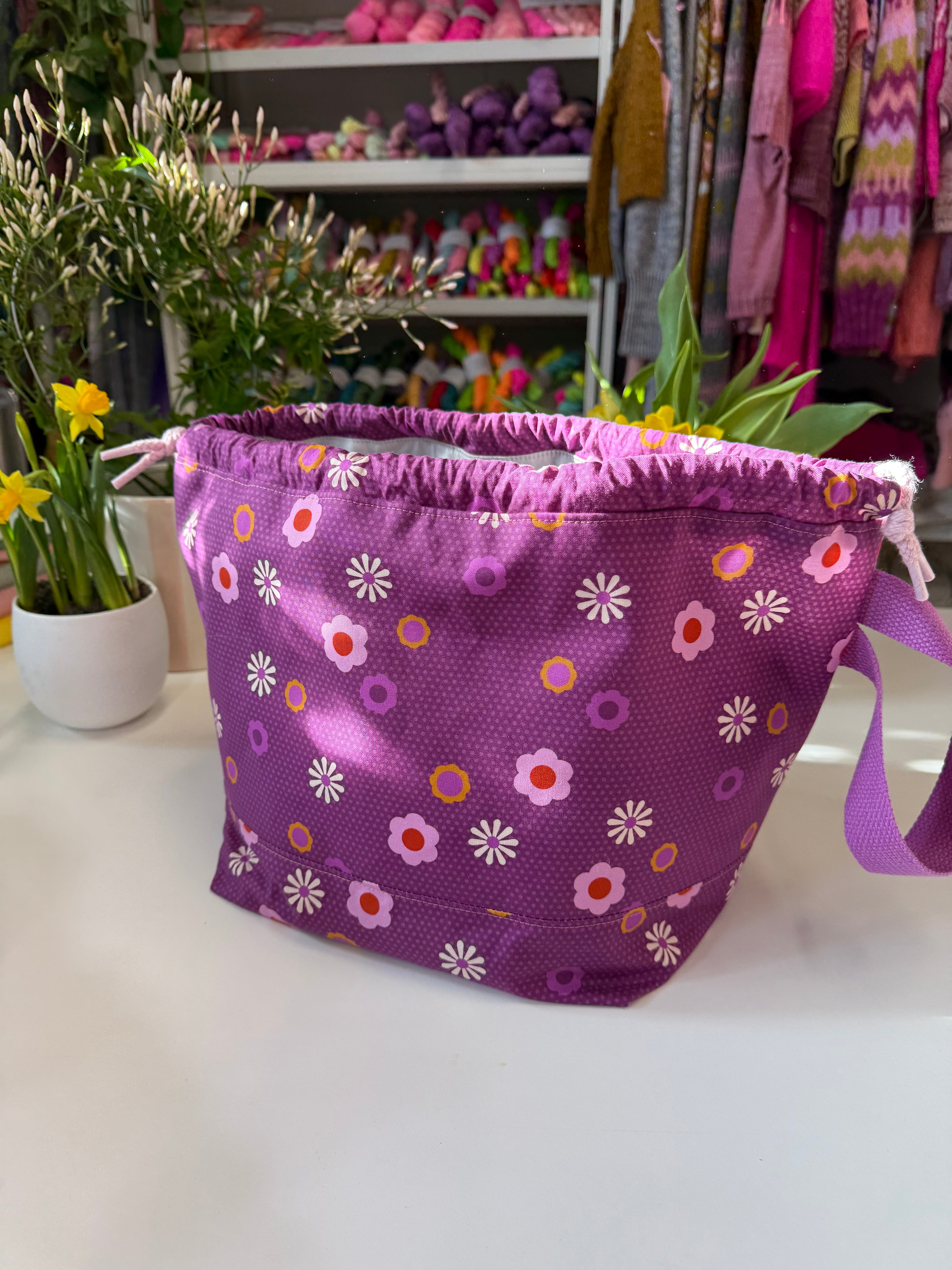 Ready to ship - Project Bag Style 01 - Woolly Good Gathering Festival Exclusive