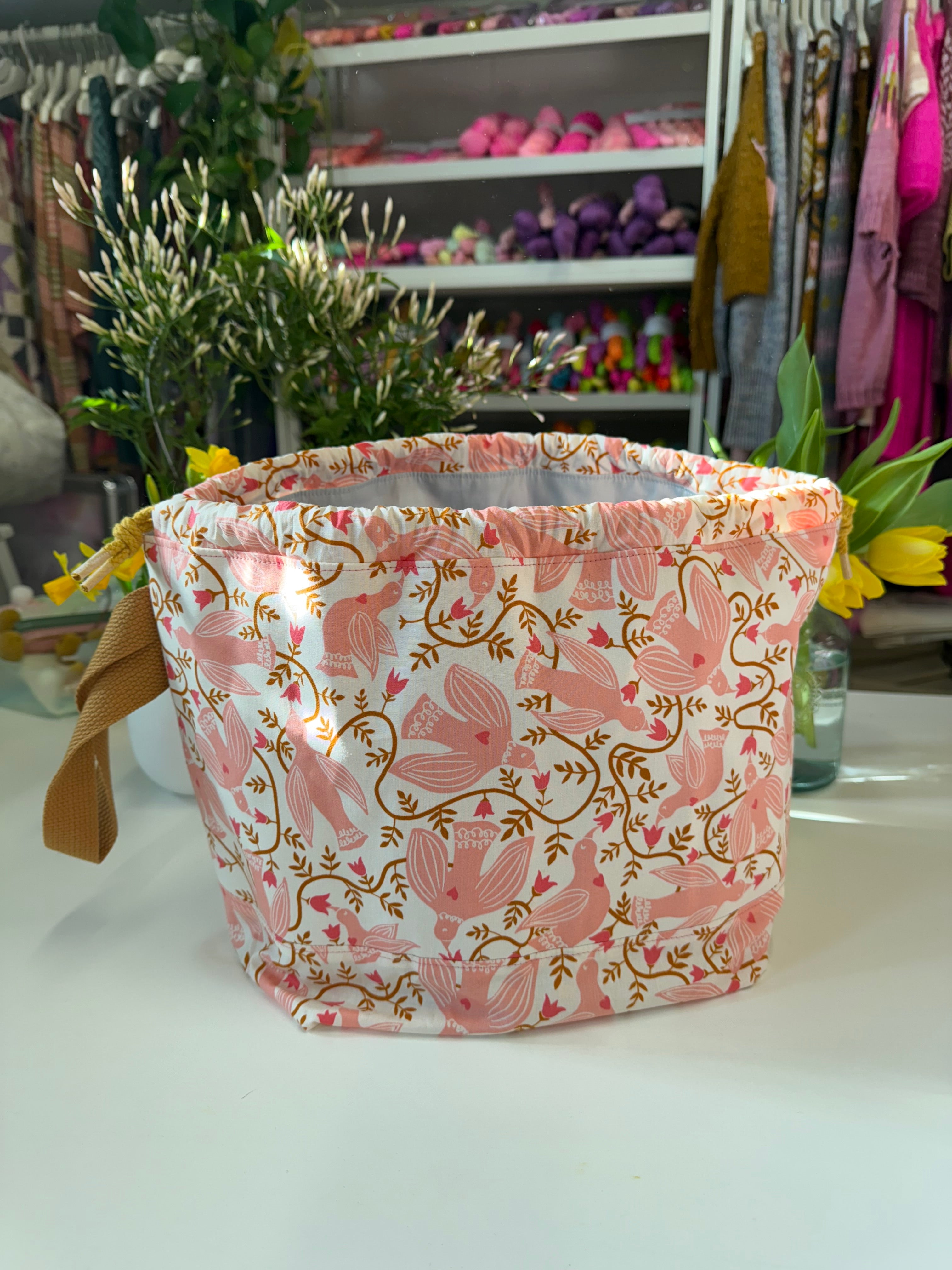 Made to order Project Bag Style 01 - Folk birds