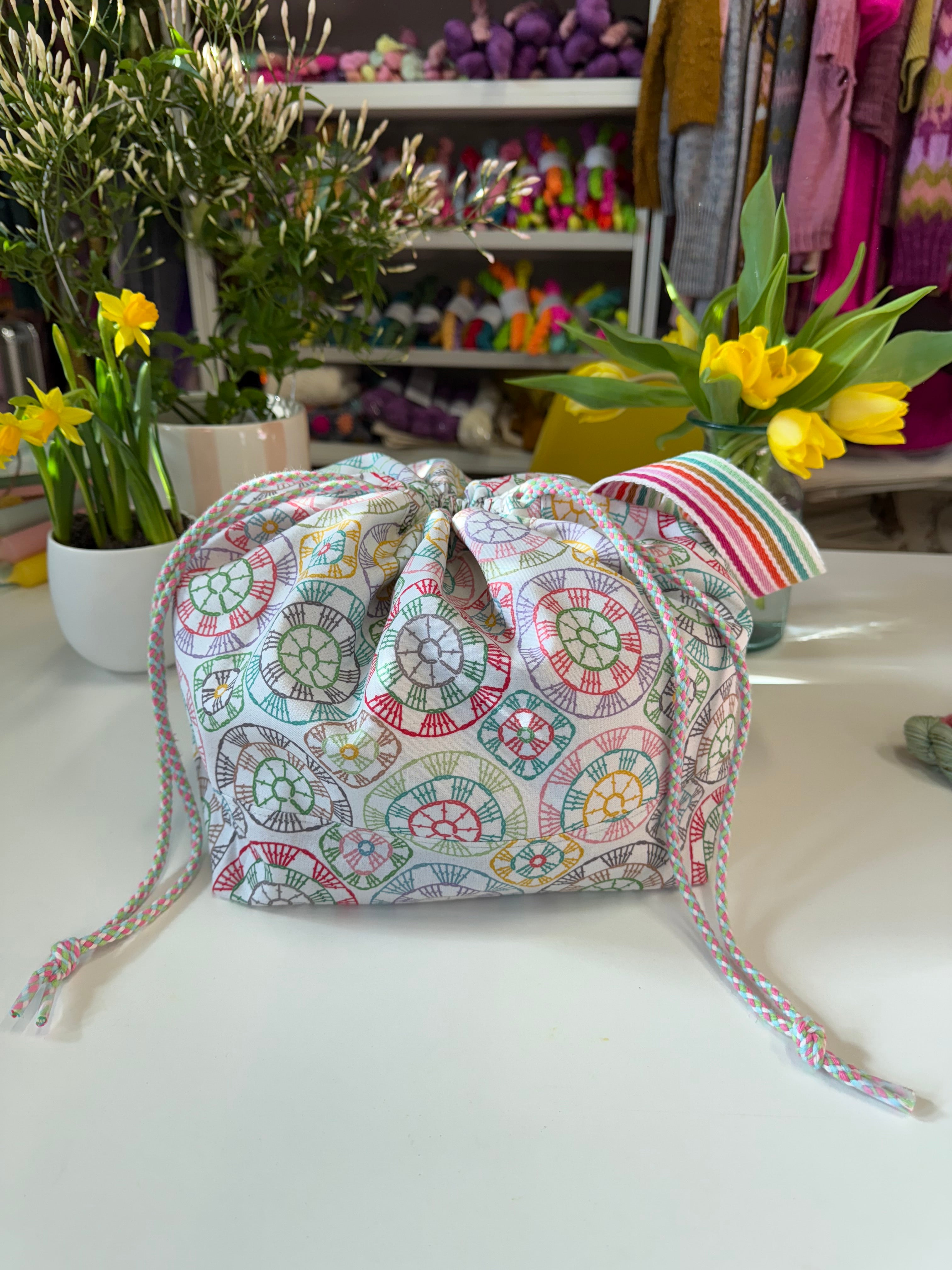 Made to order Project Bag Style 01 - Crochet Pattern