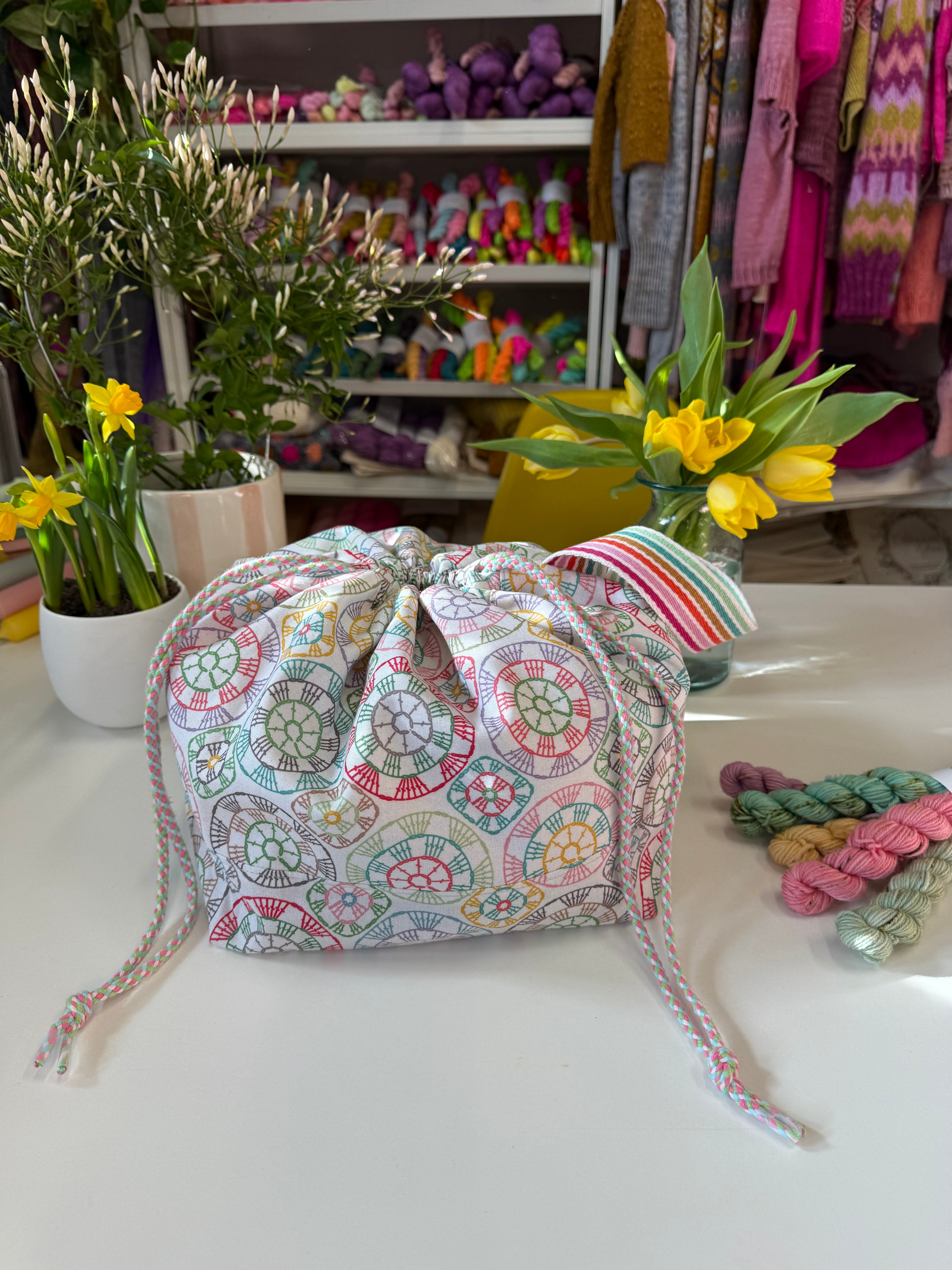 Made to order Project Bag Style 01 - Crochet Pattern