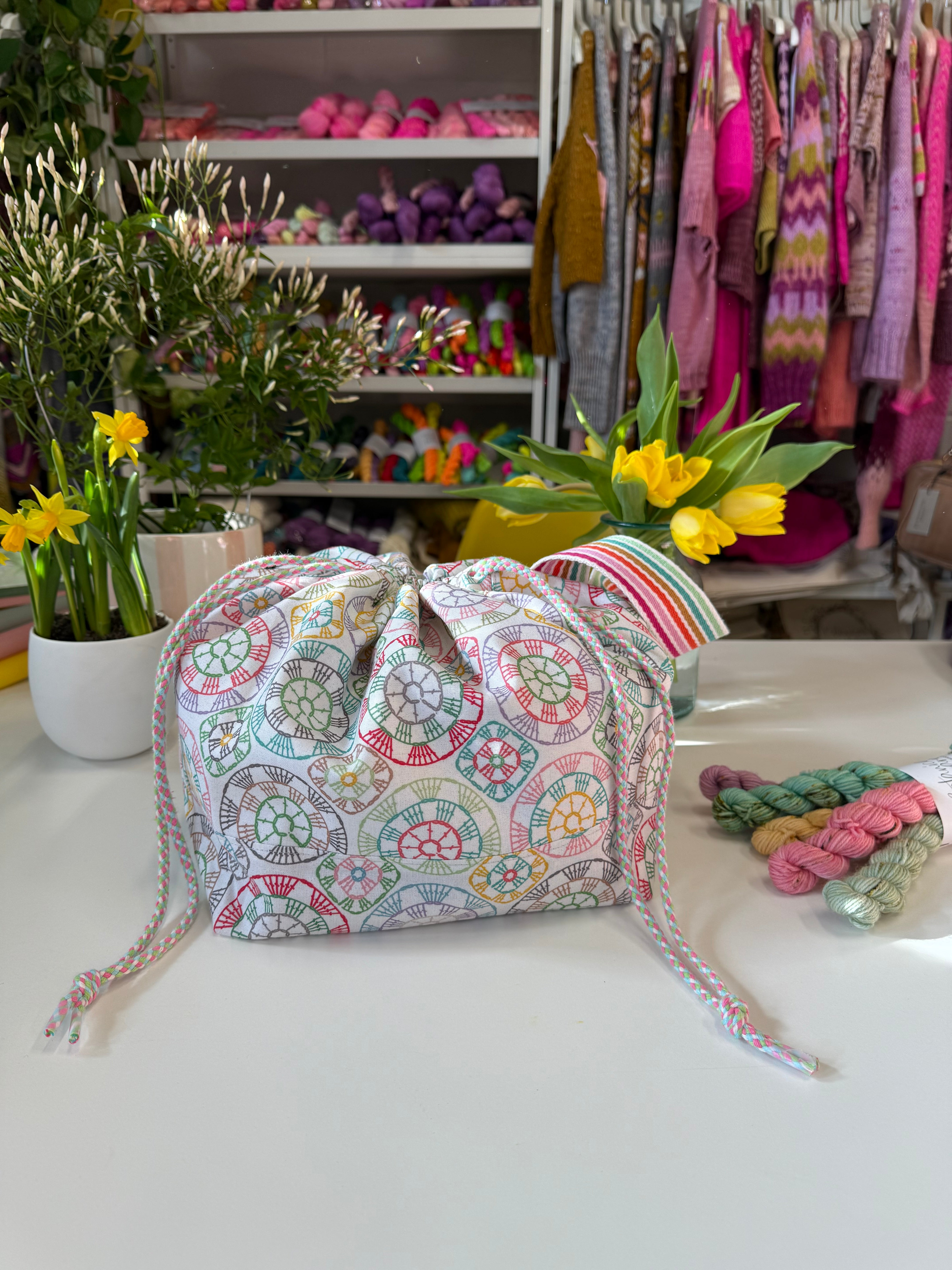 Made to order Project Bag Style 01 - Crochet Pattern