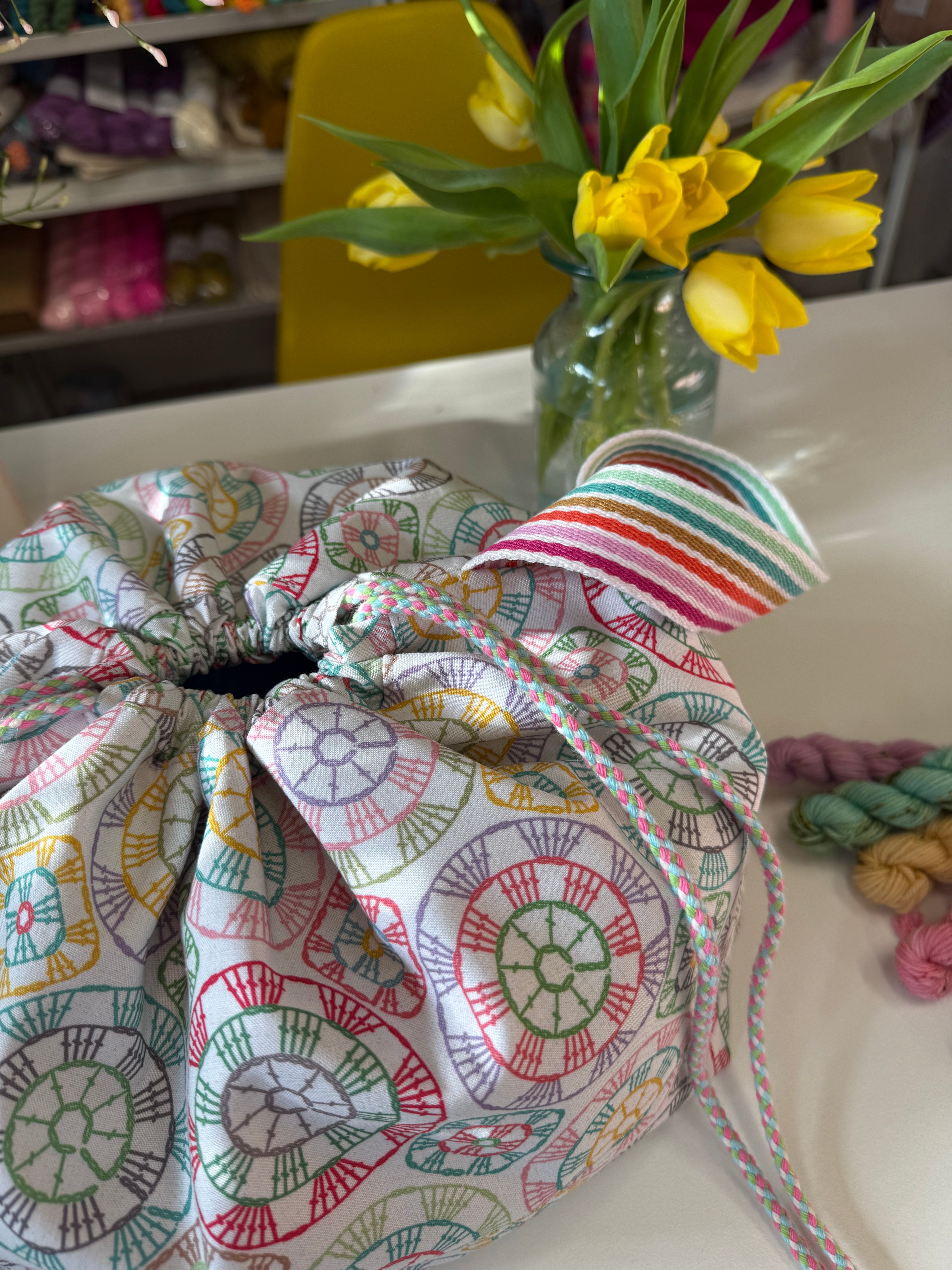 Made to order Project Bag Style 01 - Crochet Pattern