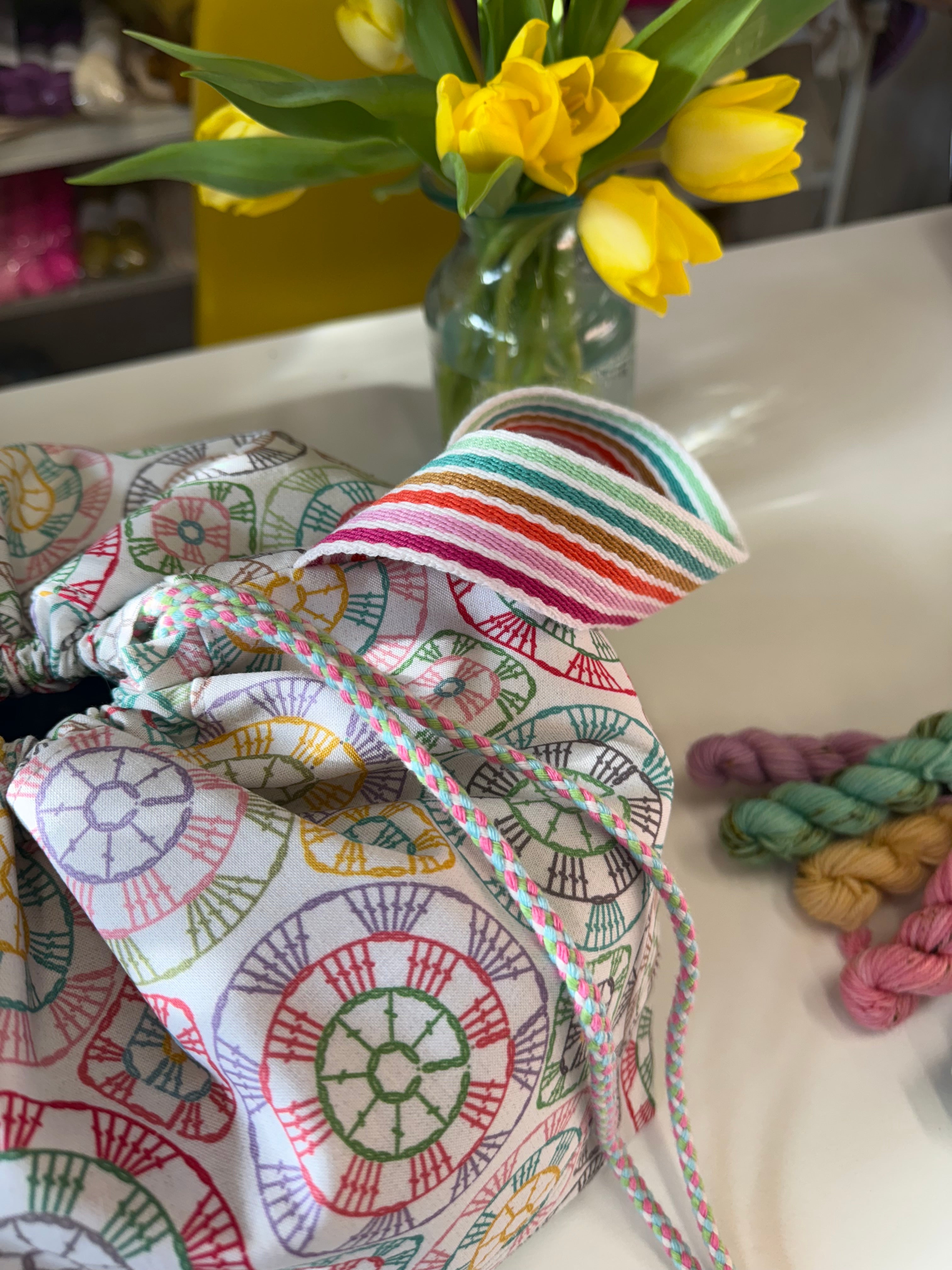 Made to order Project Bag Style 01 - Crochet Pattern