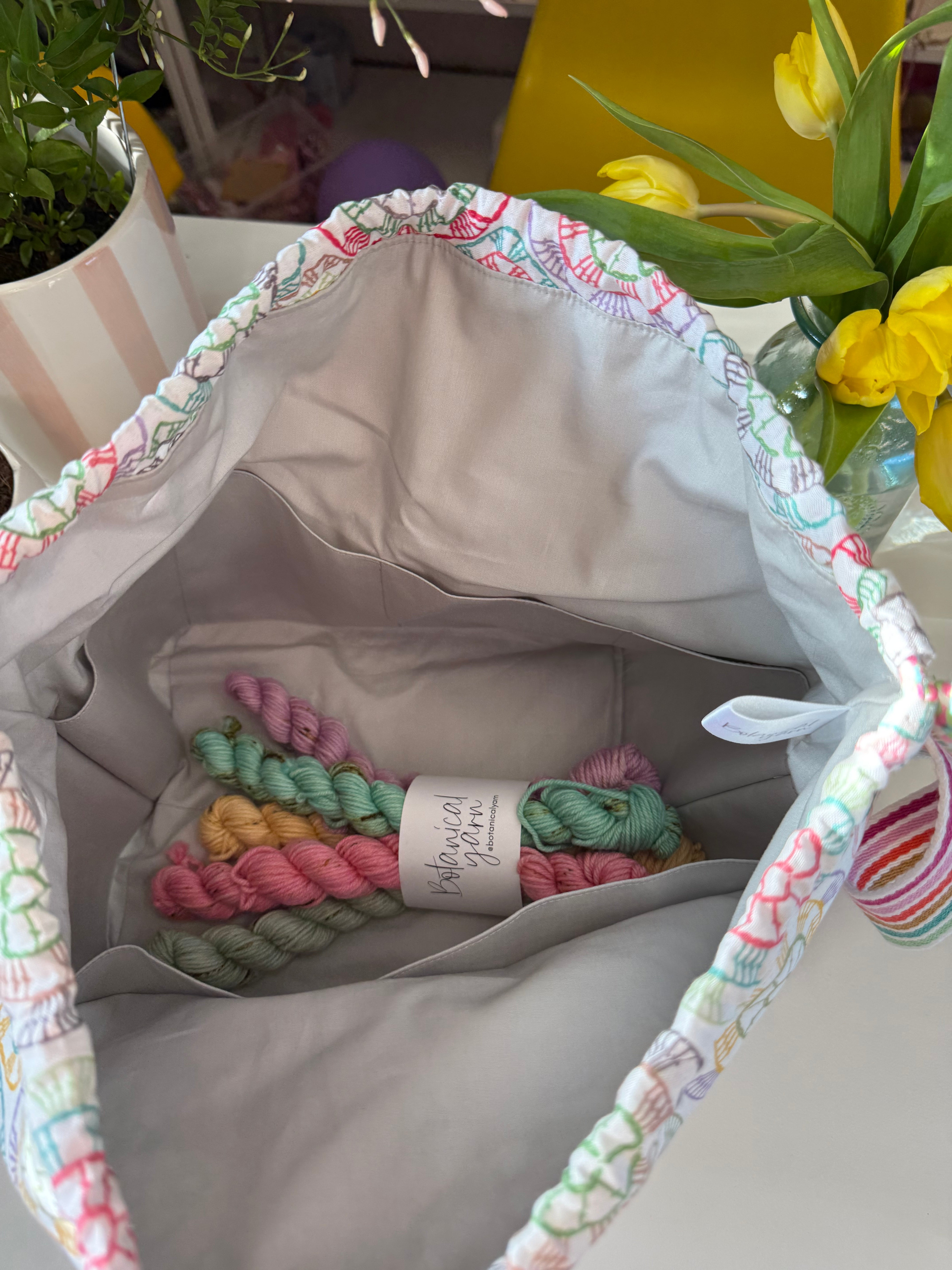 Made to order Project Bag Style 01 - Crochet Pattern