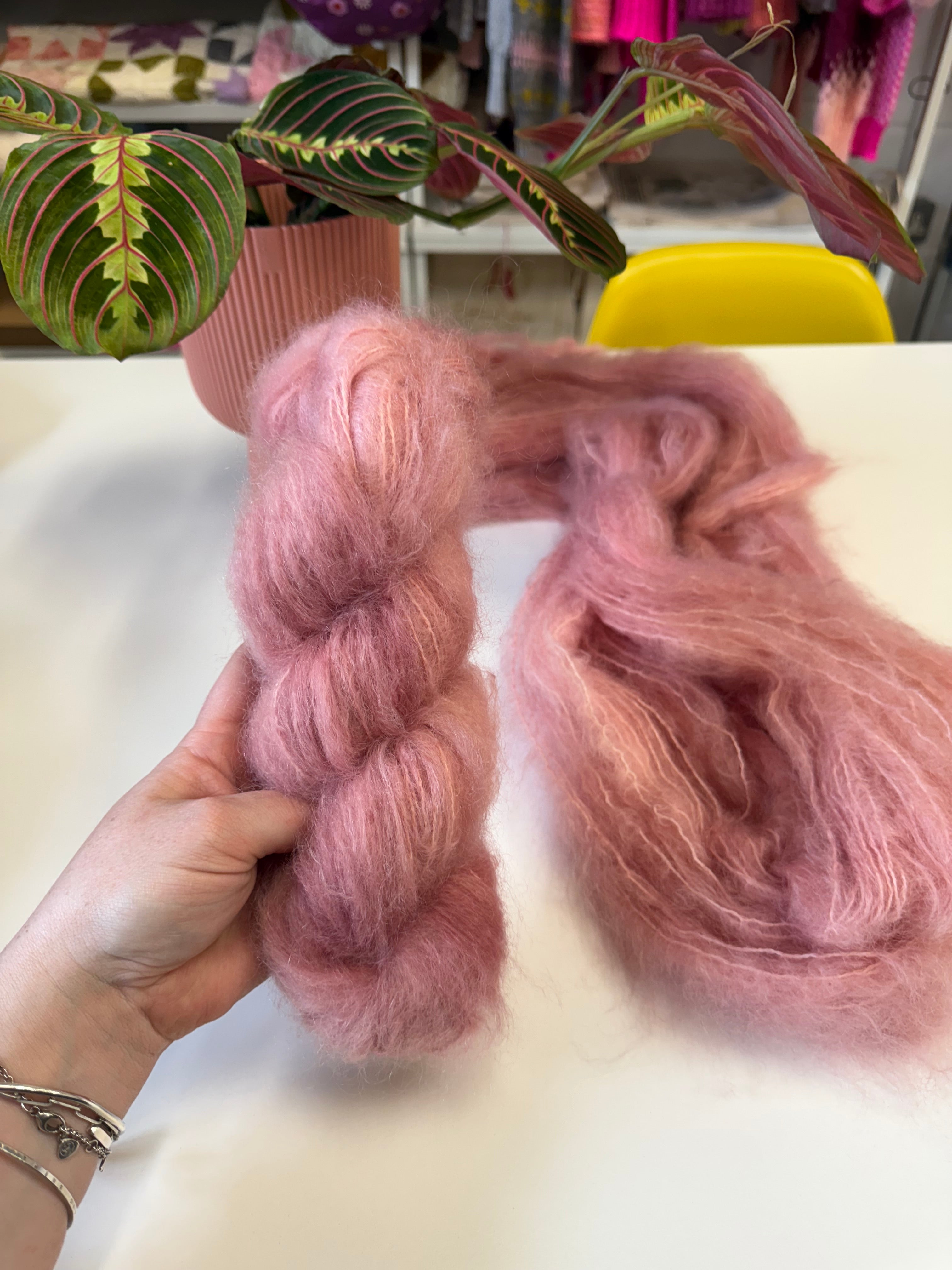 New Yarn Base - DK Mohair