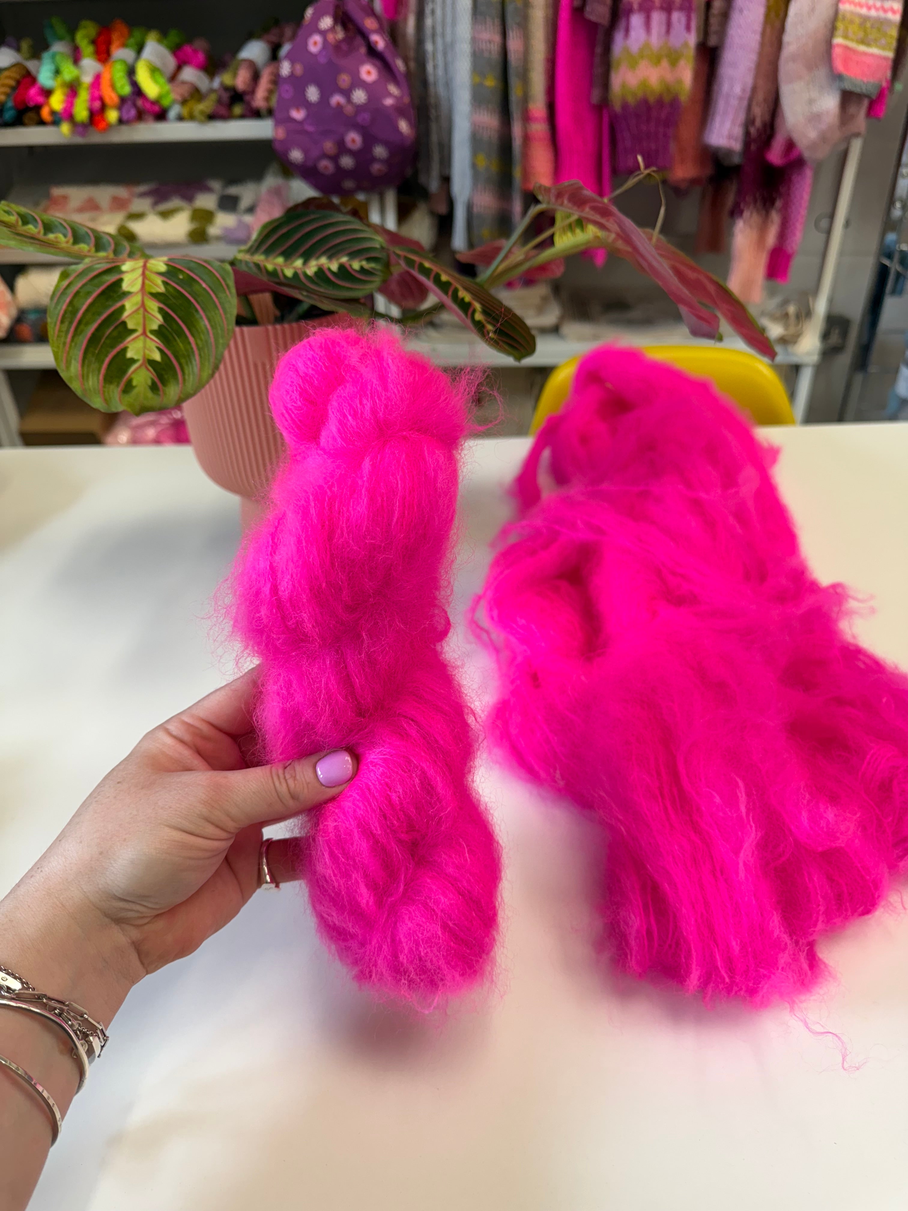 New Yarn Base - DK Mohair