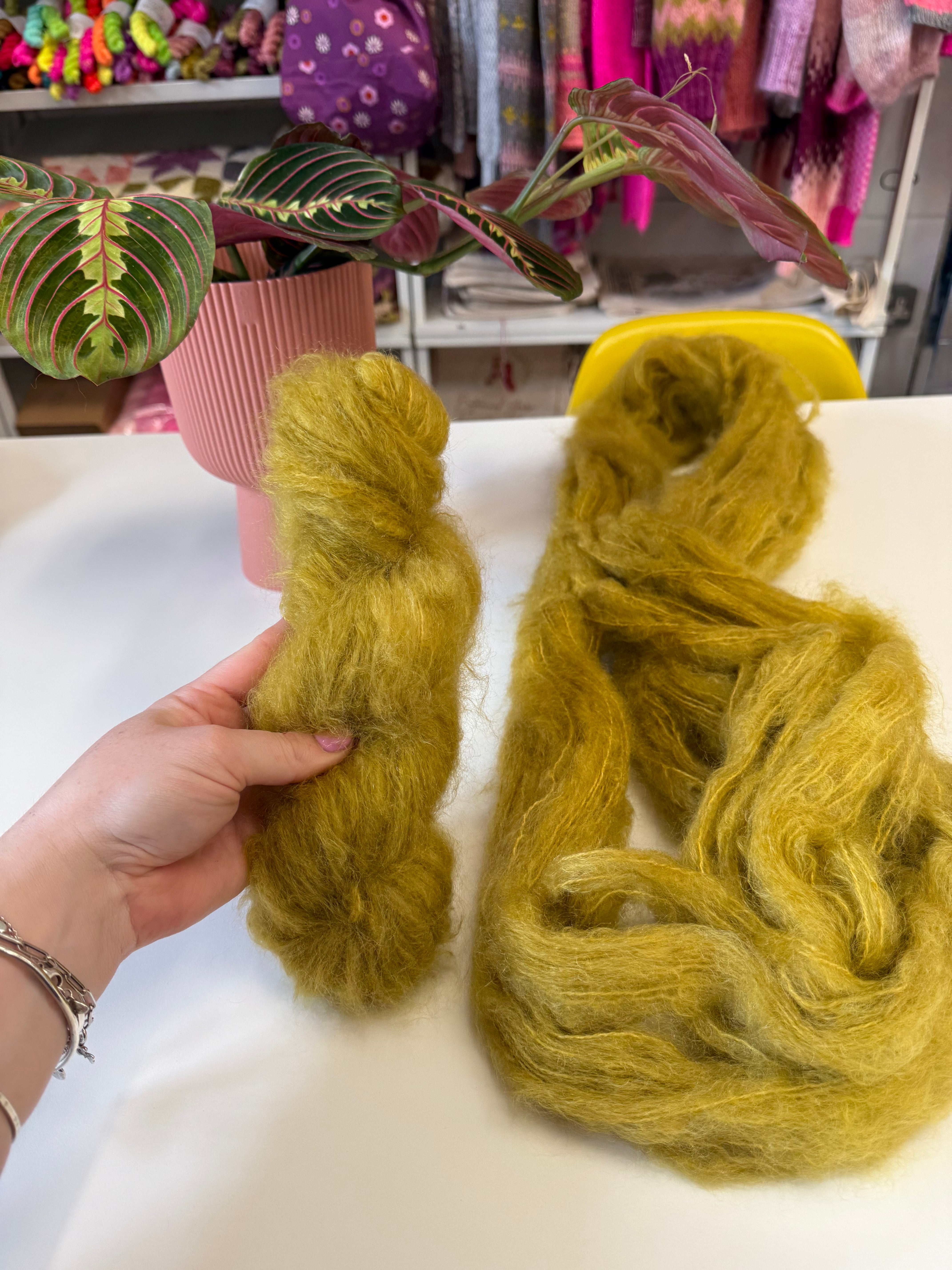 New Yarn Base - DK Mohair
