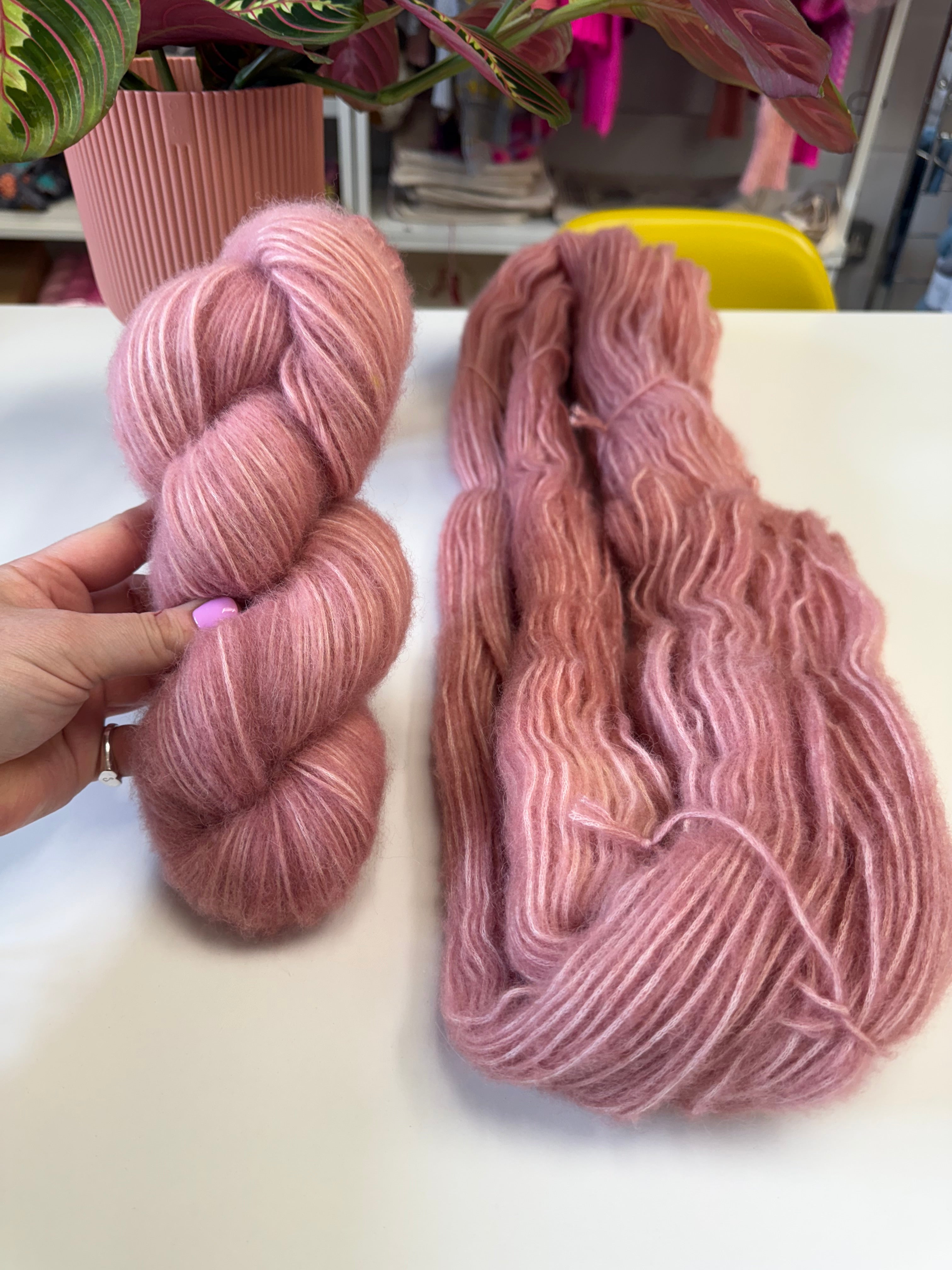 New Yarn Base - Air Blown Alpaca Cotton