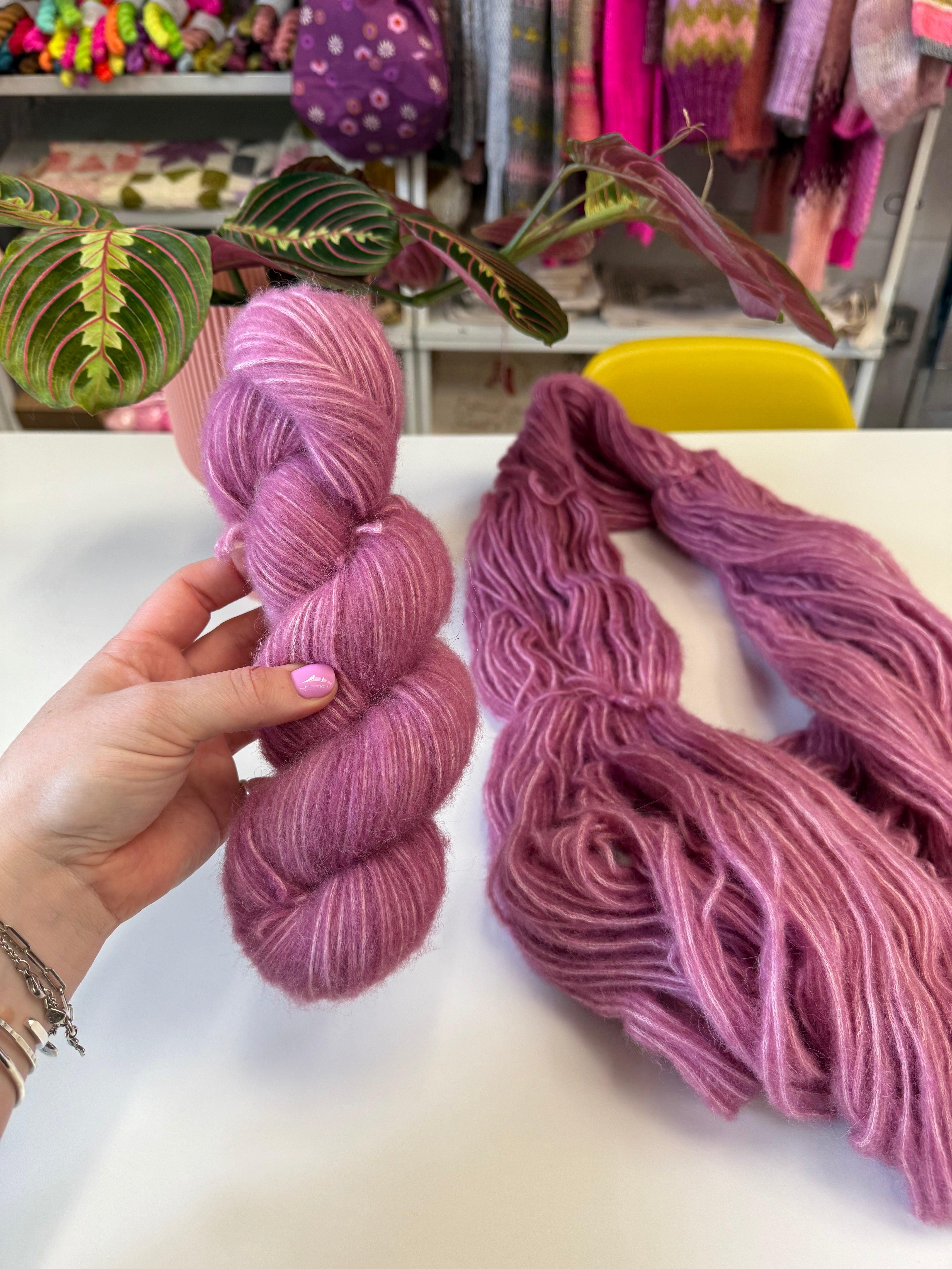 New Yarn Base - Air Blown Alpaca Cotton