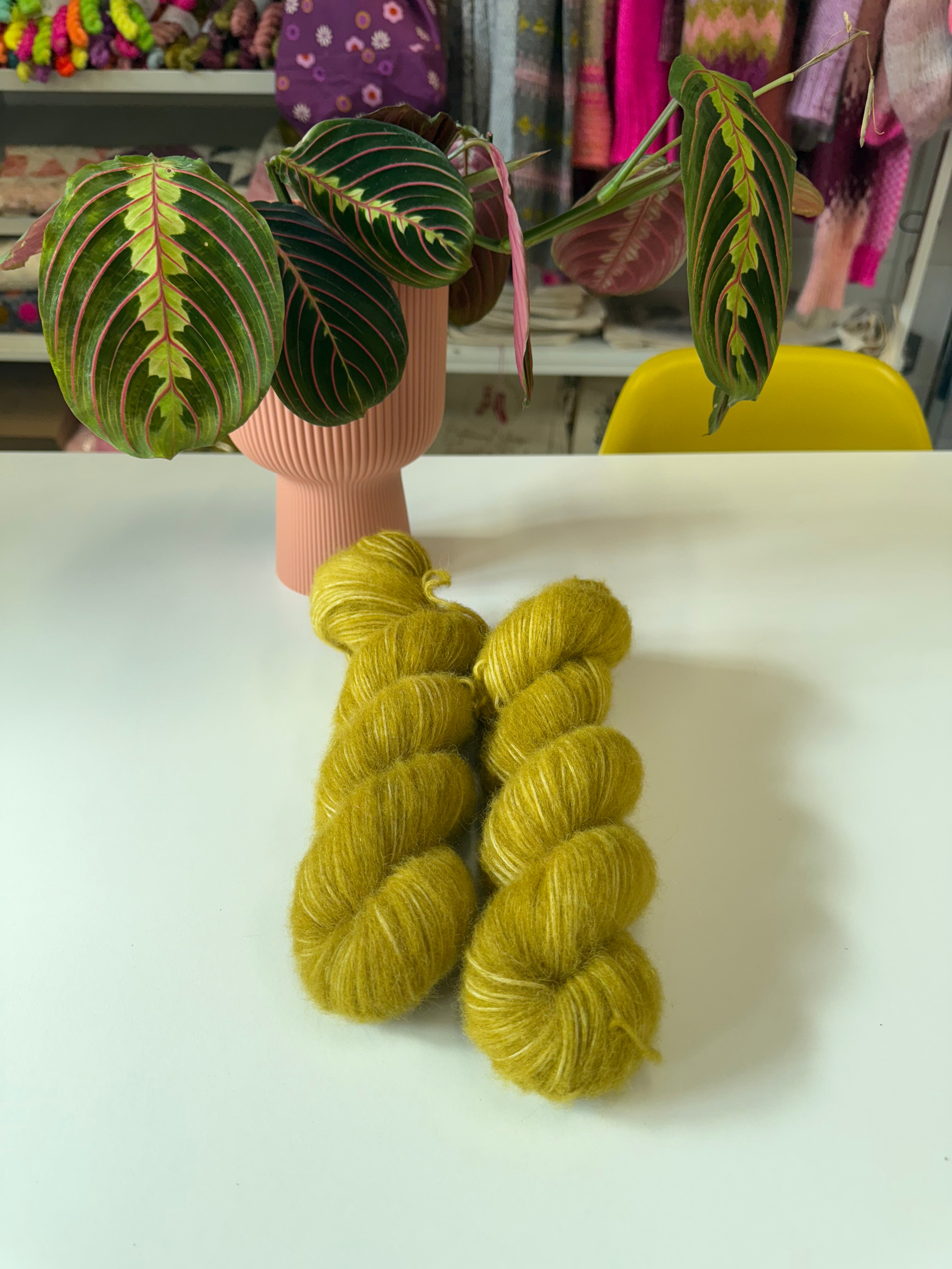 New Yarn Base - Air Blown Alpaca Cotton