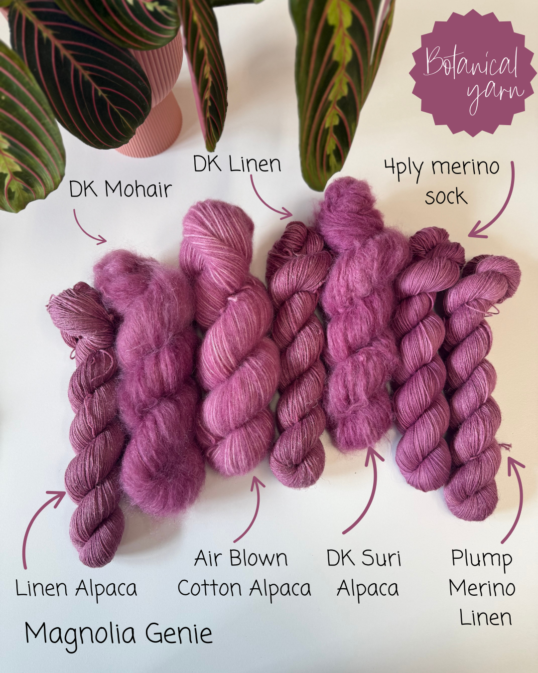 Dyed to order - Magnolia Genie