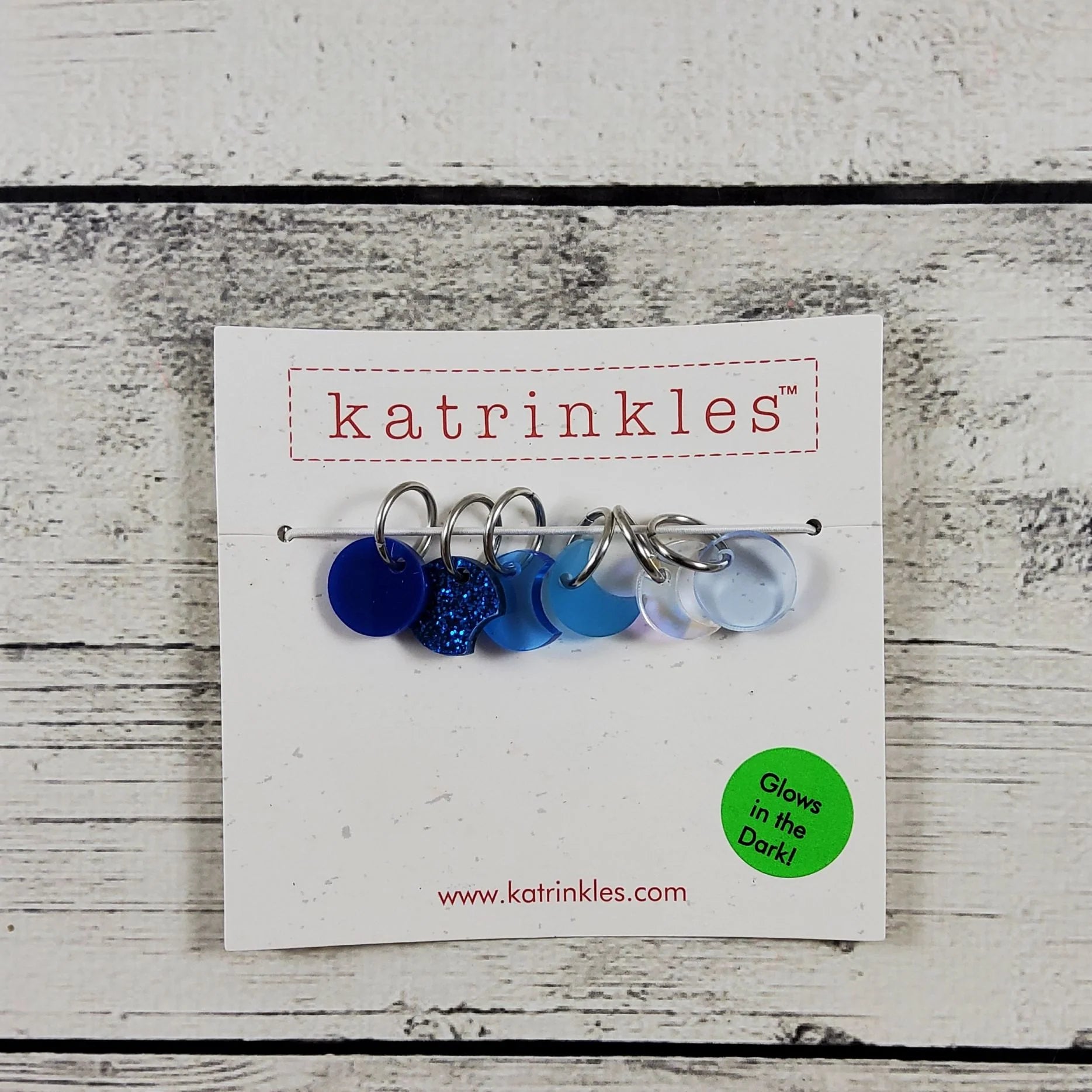 Katrinkles Moon Phases Stitch Marker Set