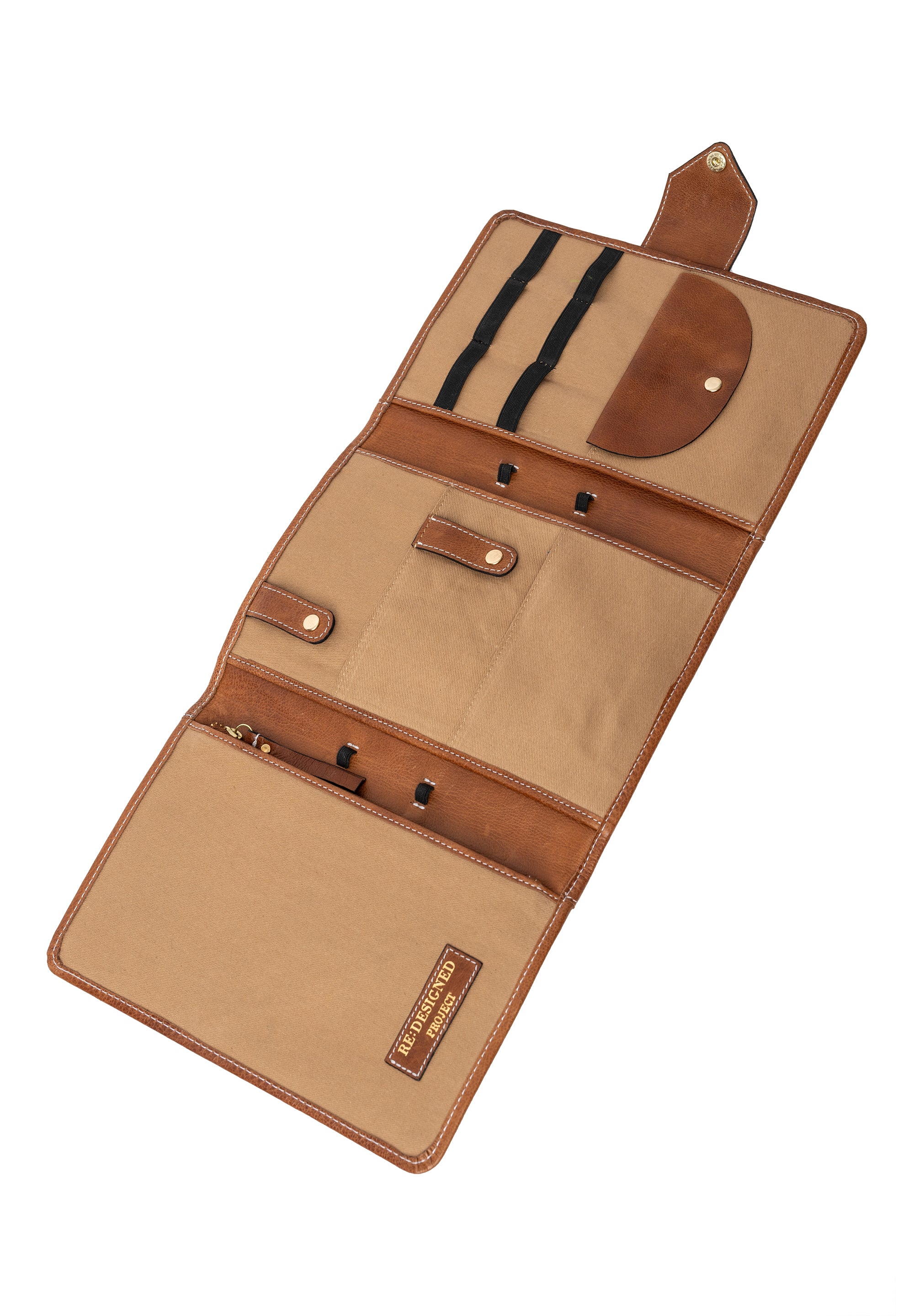 READY TO SHIP  -  Re:designed PROJECT 85 Leather Project Bag