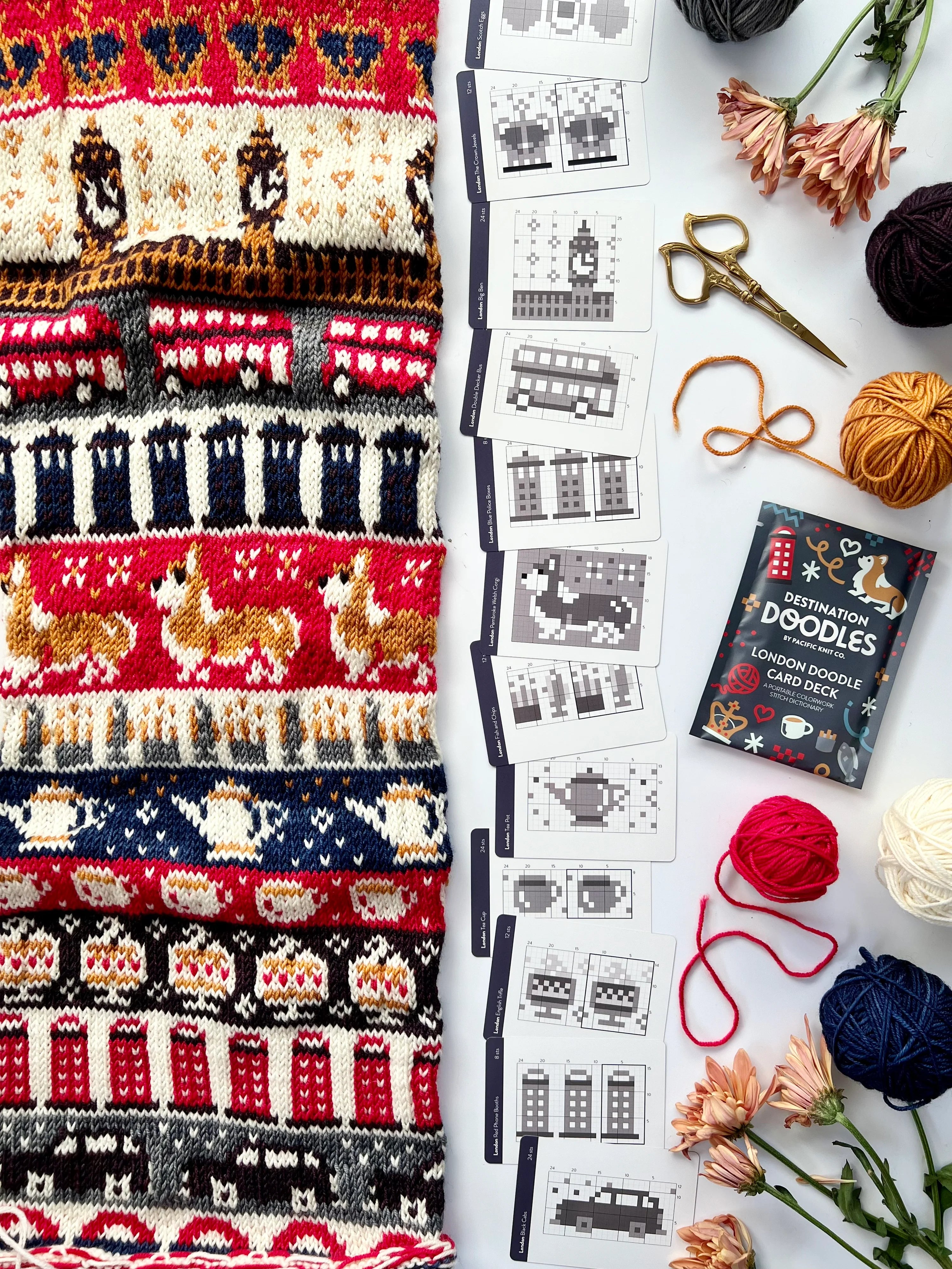 Doodle Decks by Pacific Knit Co