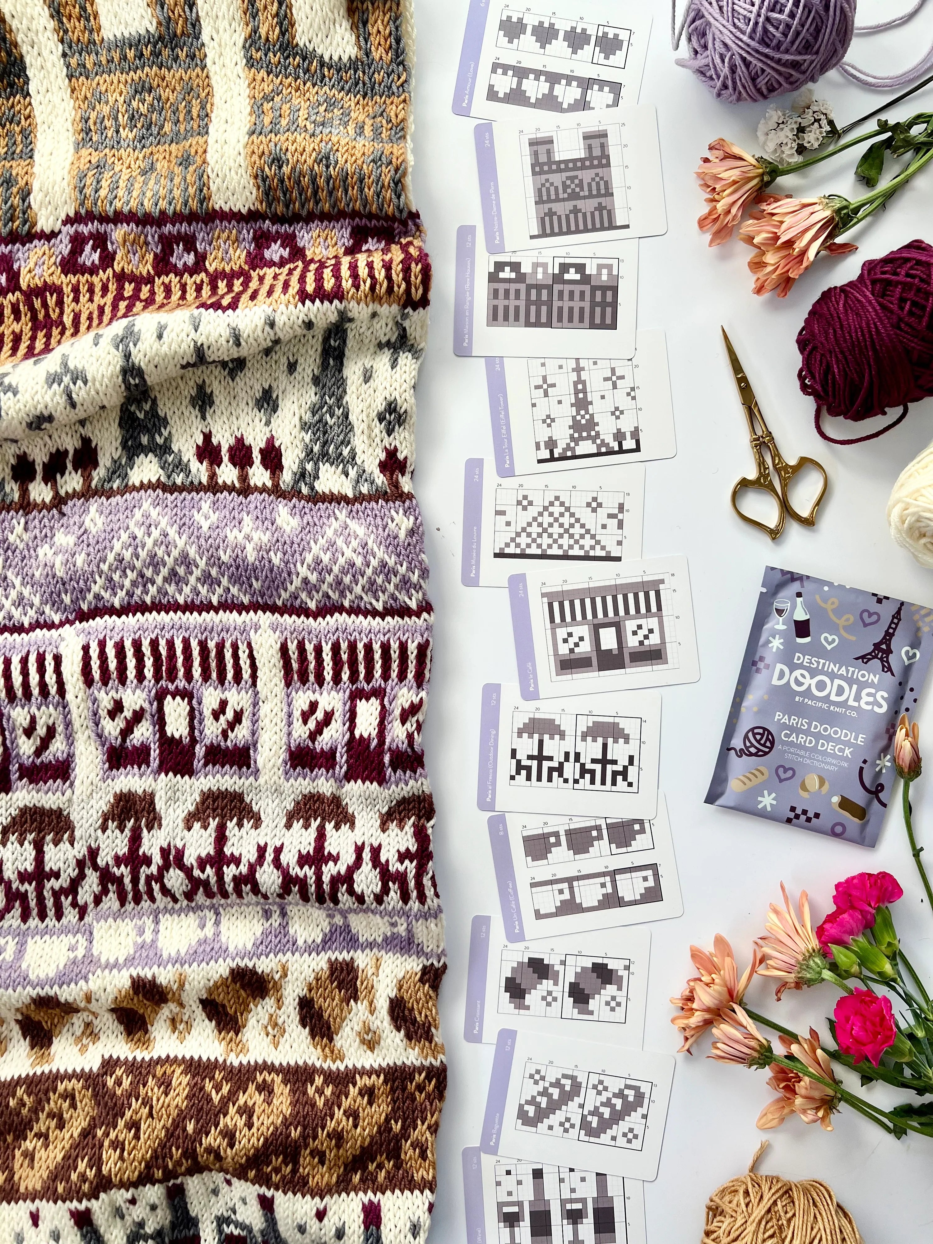 Doodle Decks by Pacific Knit Co