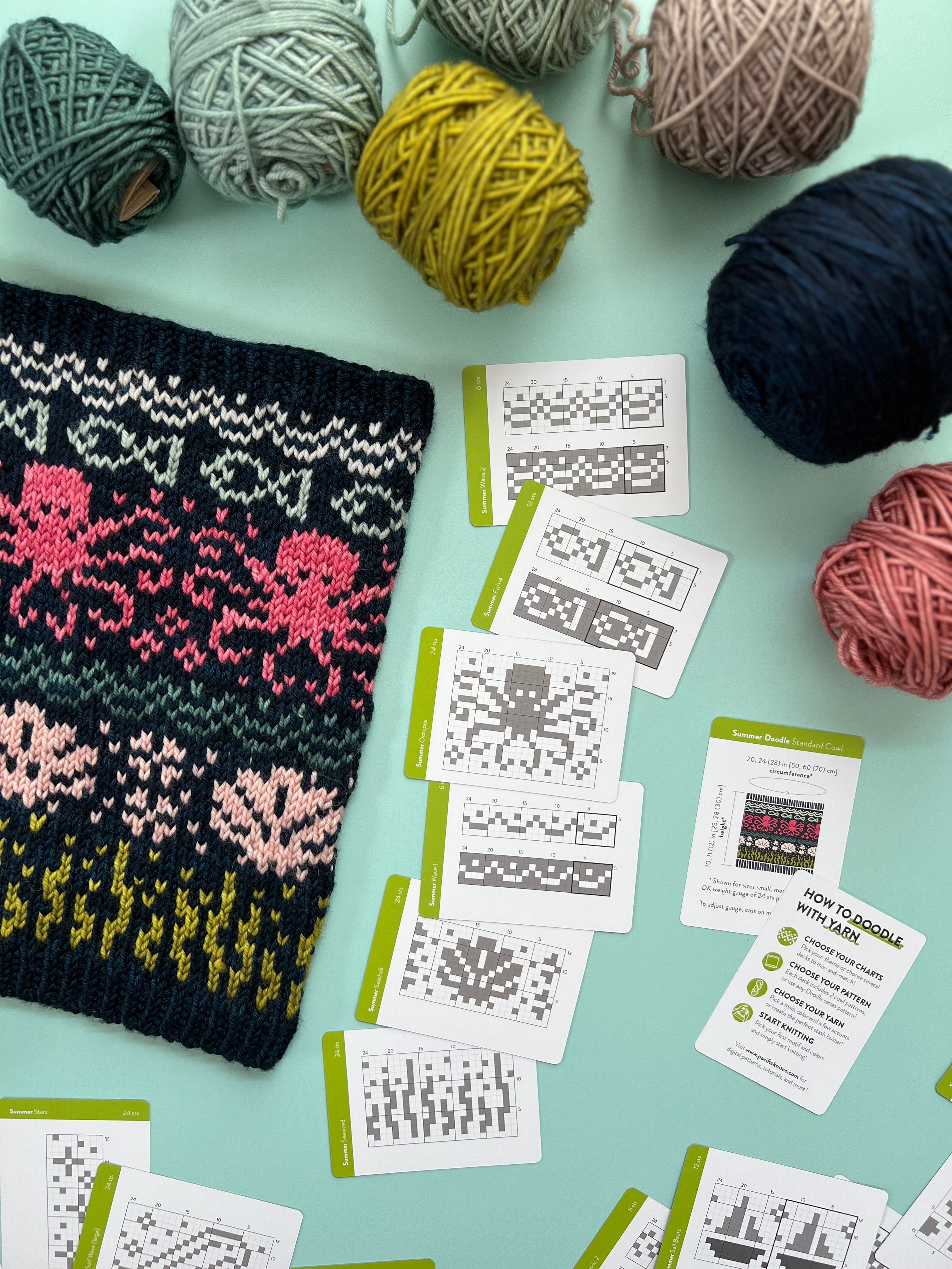 Doodle Deck Summer by Pacific Knit Co