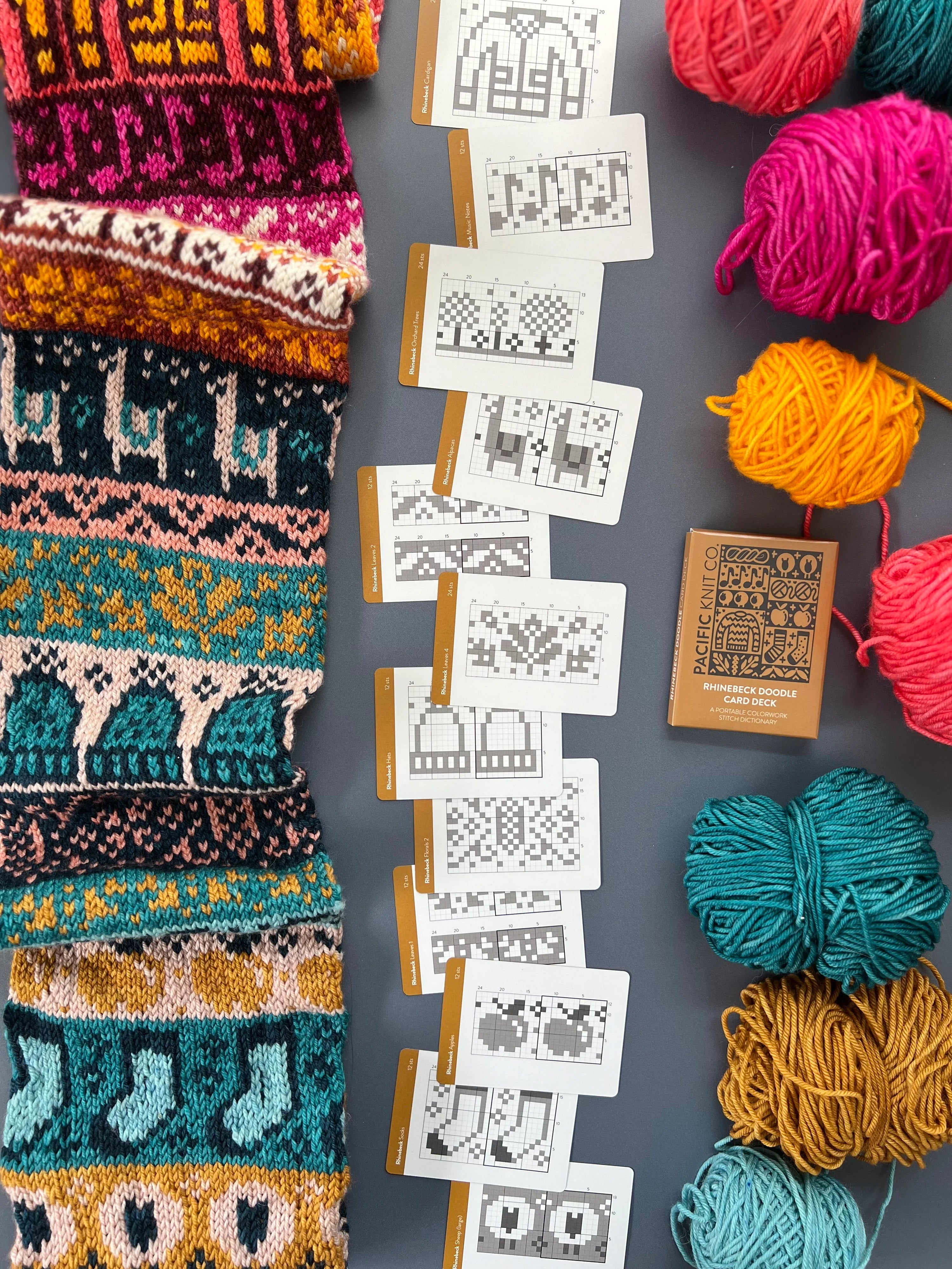 Doodle Decks by Pacific Knit Co