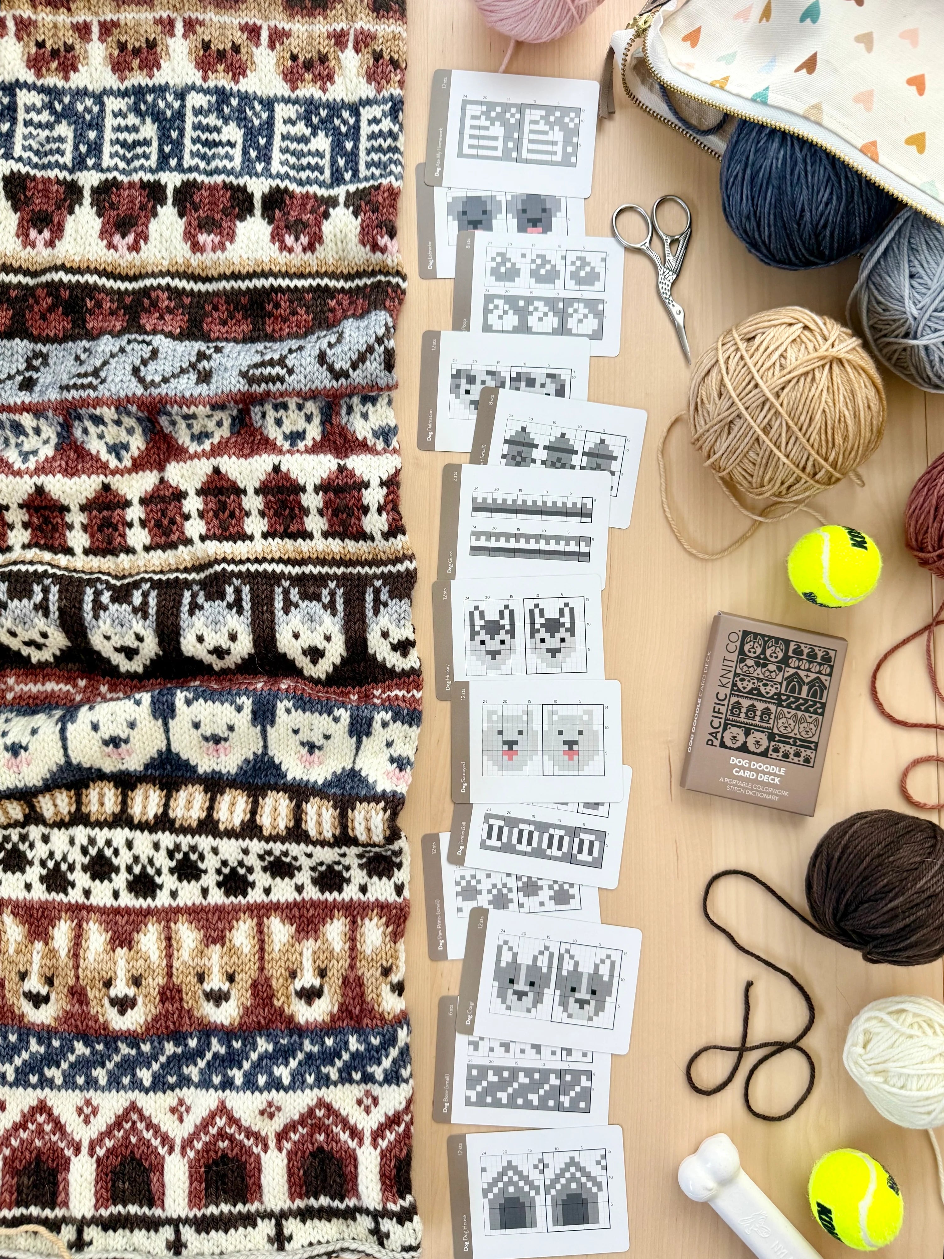 Doodle Decks by Pacific Knit Co