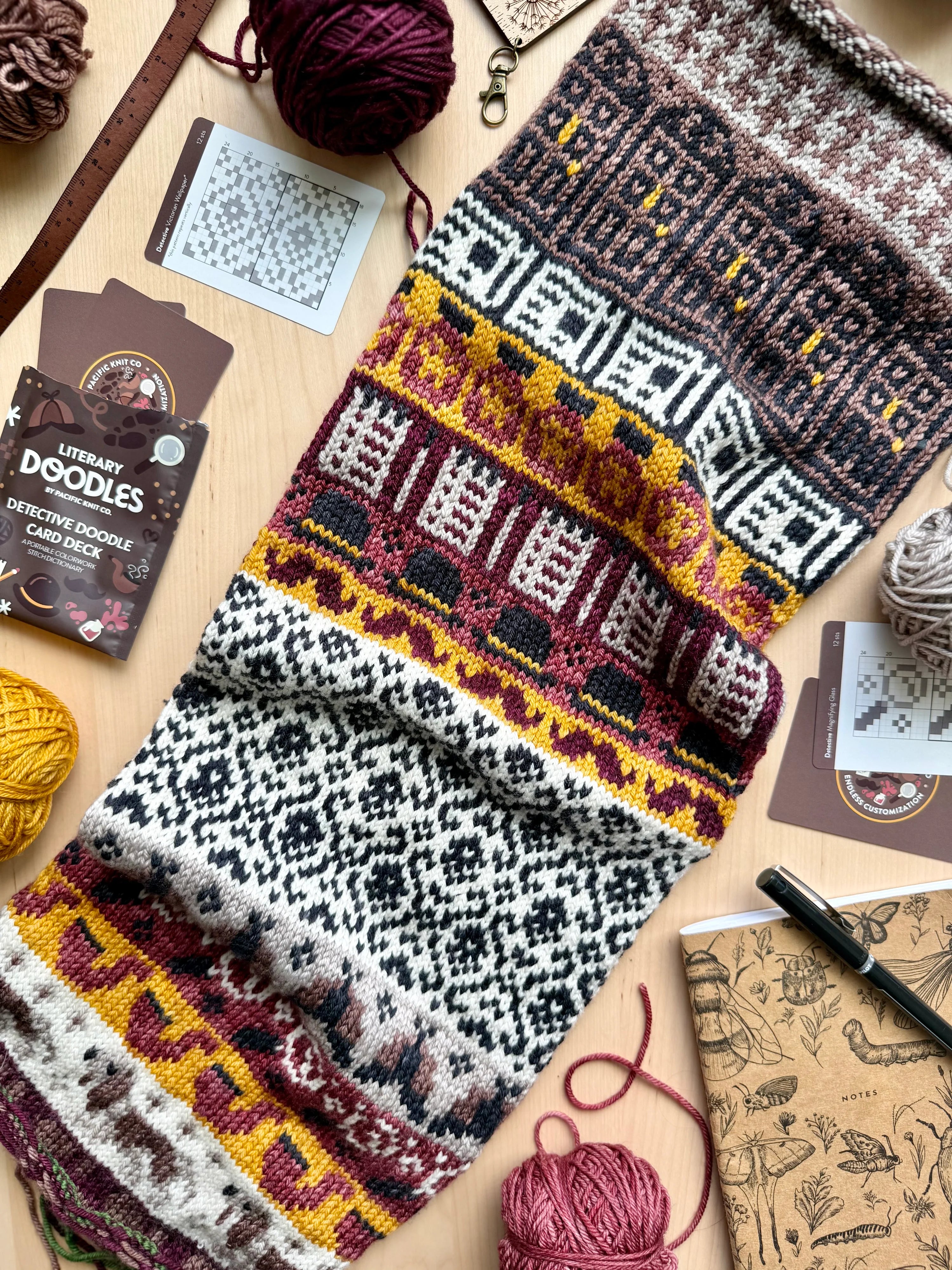 Doodle Decks by Pacific Knit Co