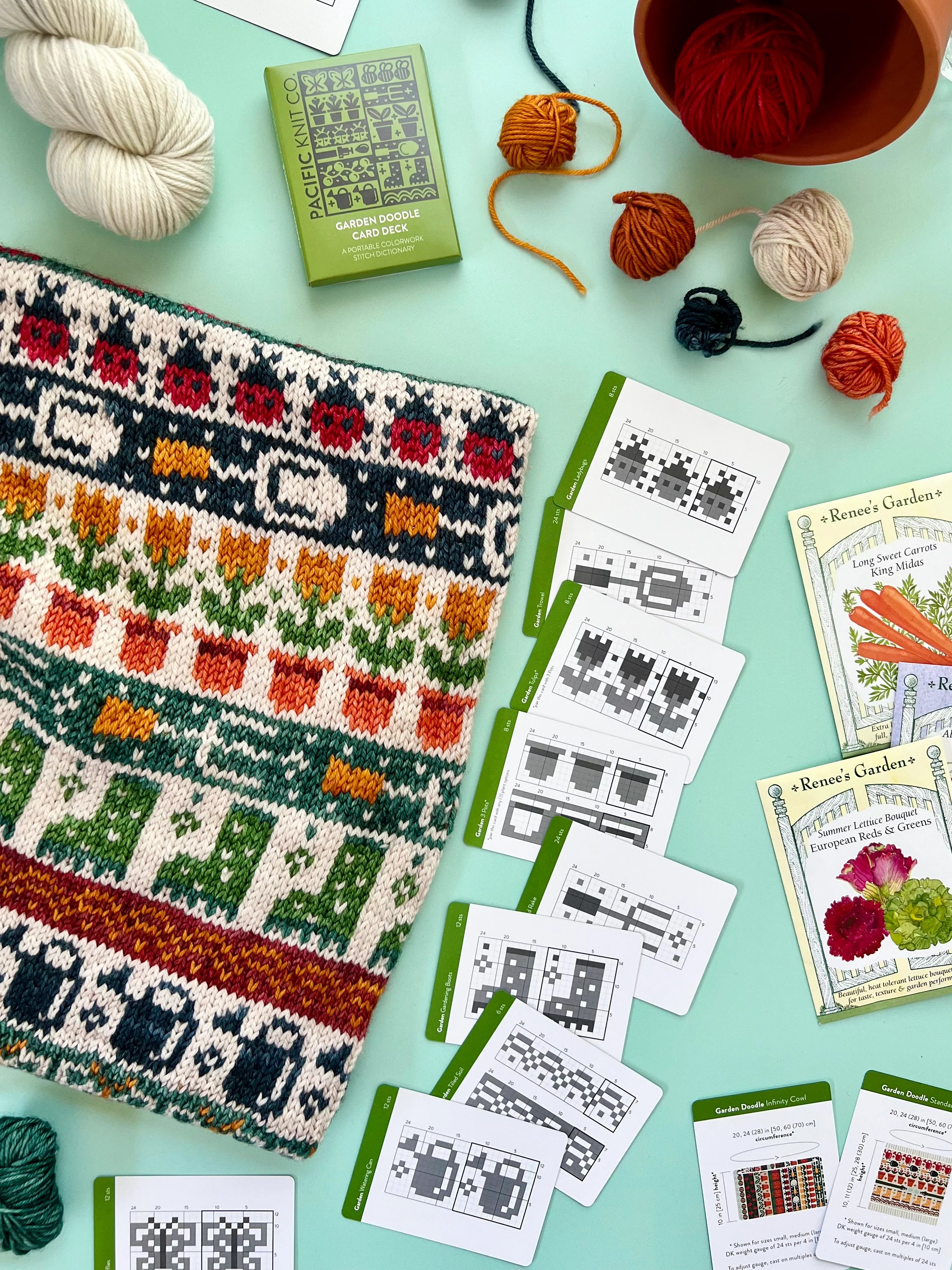 Doodle Decks by Pacific Knit Co
