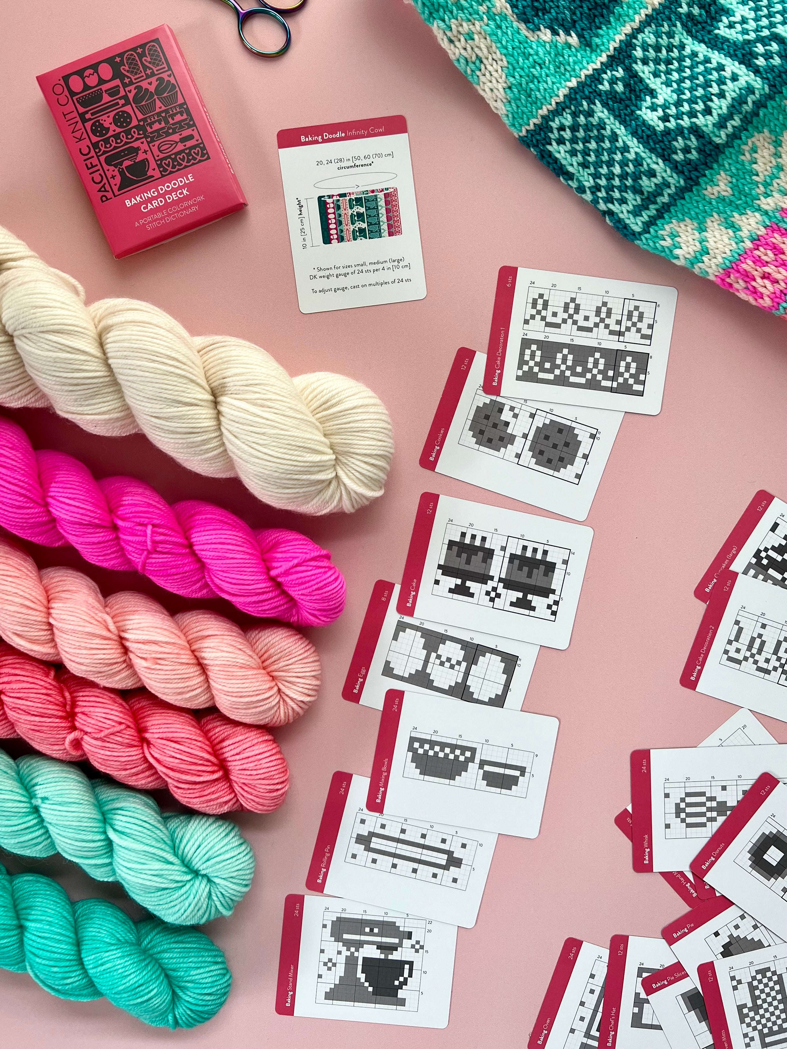 Baking Doodle Card Deck (expansion) by Pacific Knit Co