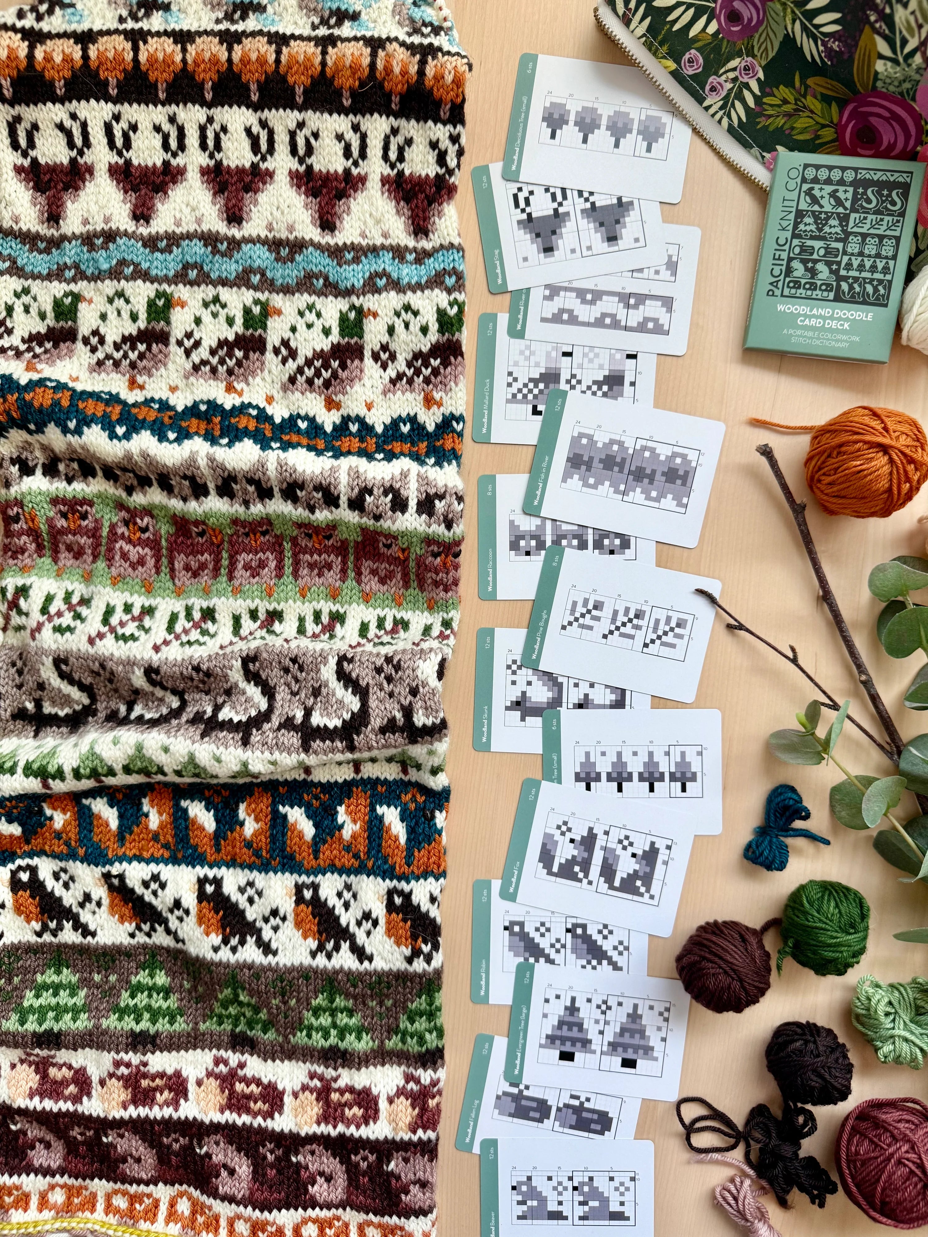 Doodle Decks by Pacific Knit Co