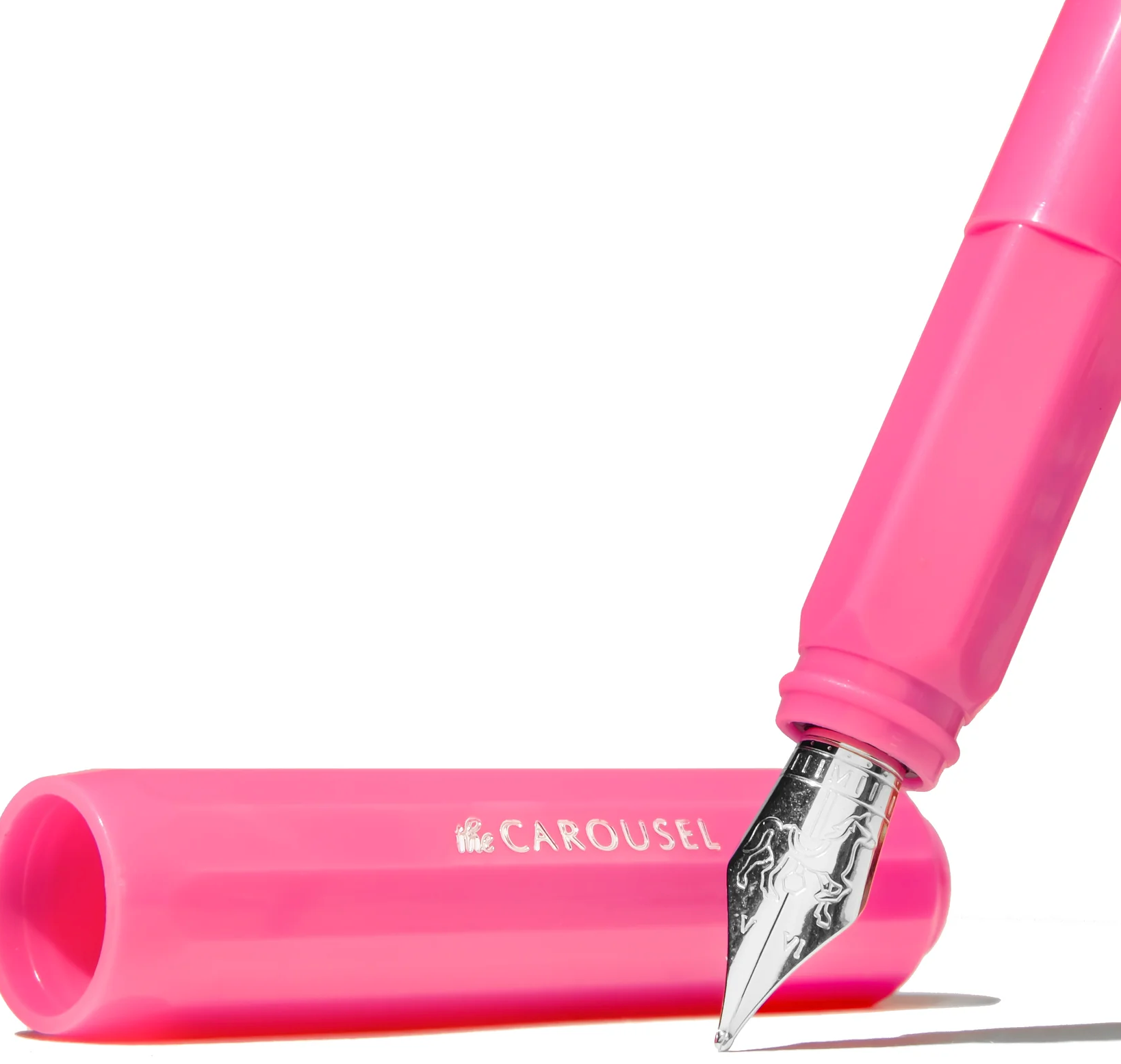 Ferris Wheel Press Carousel Fountain Pen Fine Pink