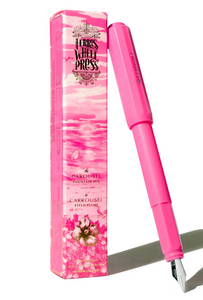 Ferris Wheel Press Carousel Fountain Pen Fine Pink