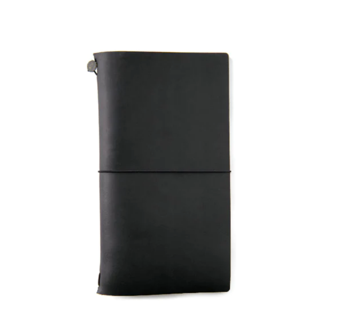 Traveler's Company Leather Notebook Black Regular Size