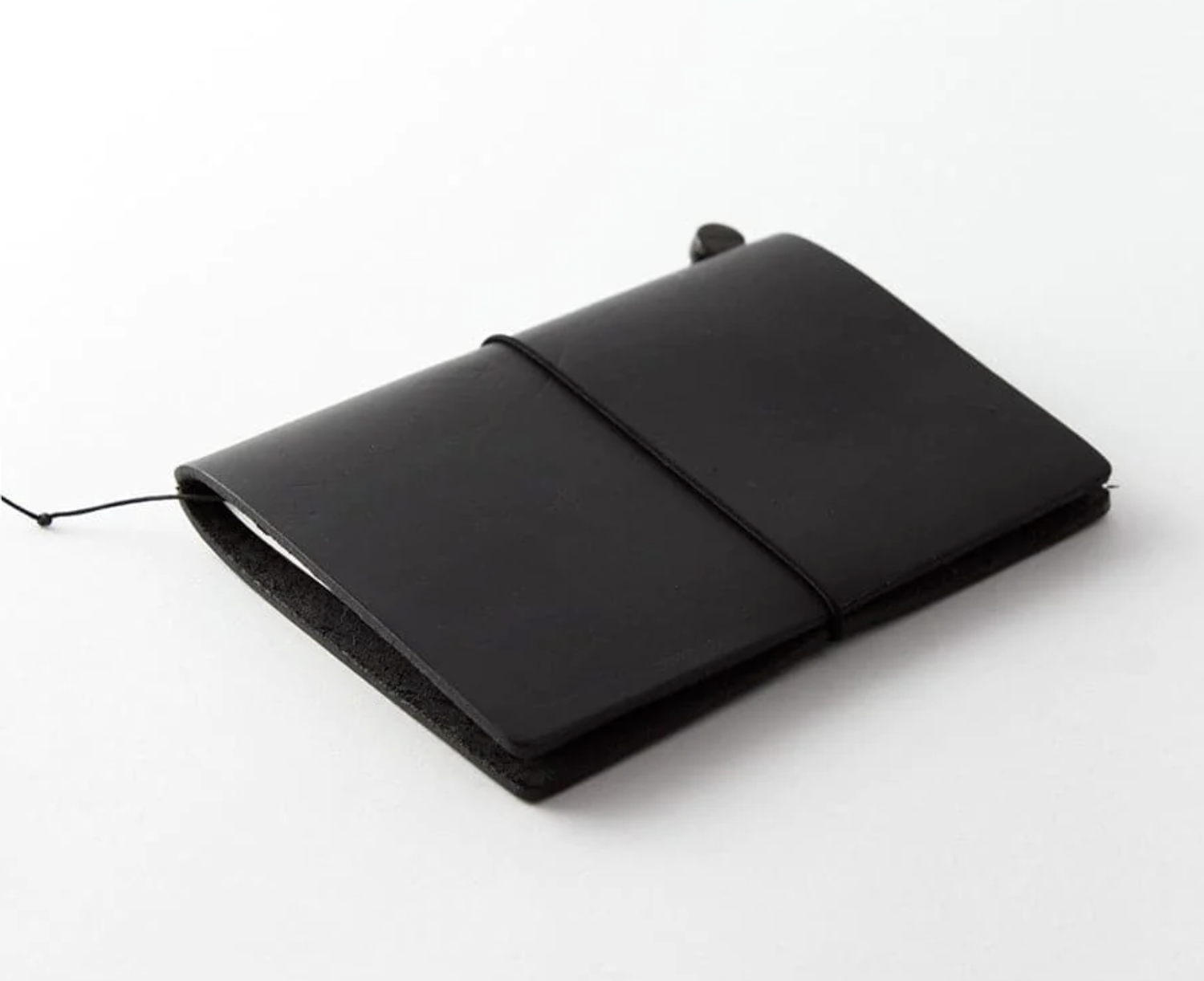 TRAVELER'S COMPANY Notebook Black Passport Size