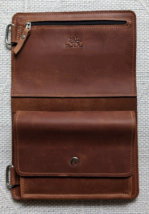 Thread & Maple - Cable Organiser Page in Whiskey