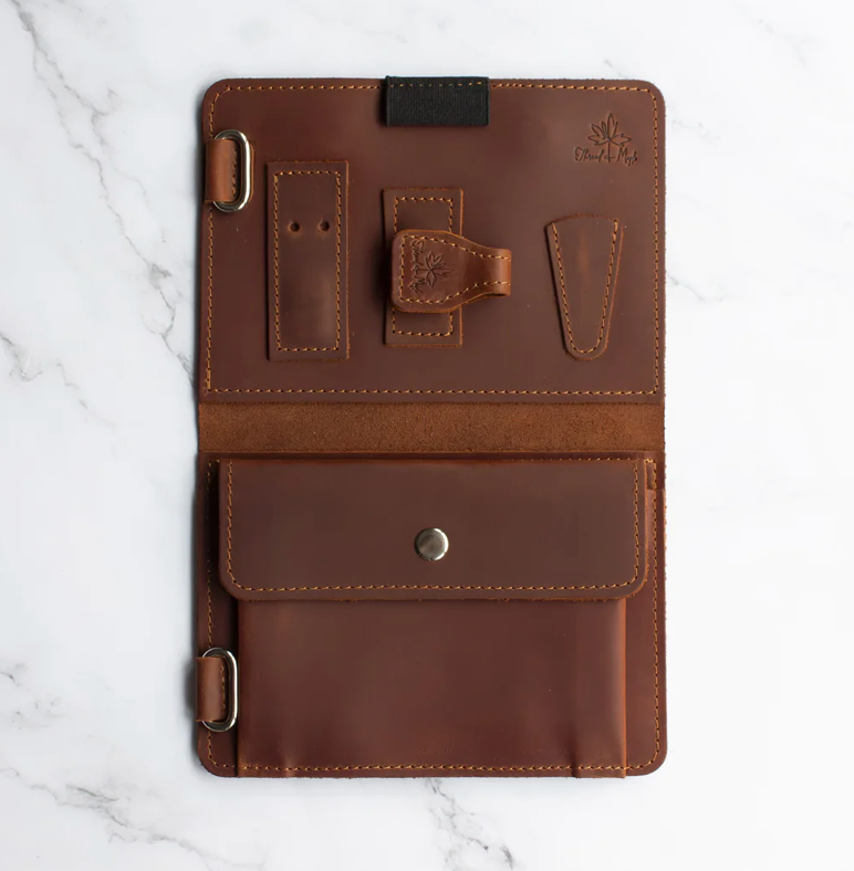 Thread & Maple - Notions Page in Whiskey with all the notions