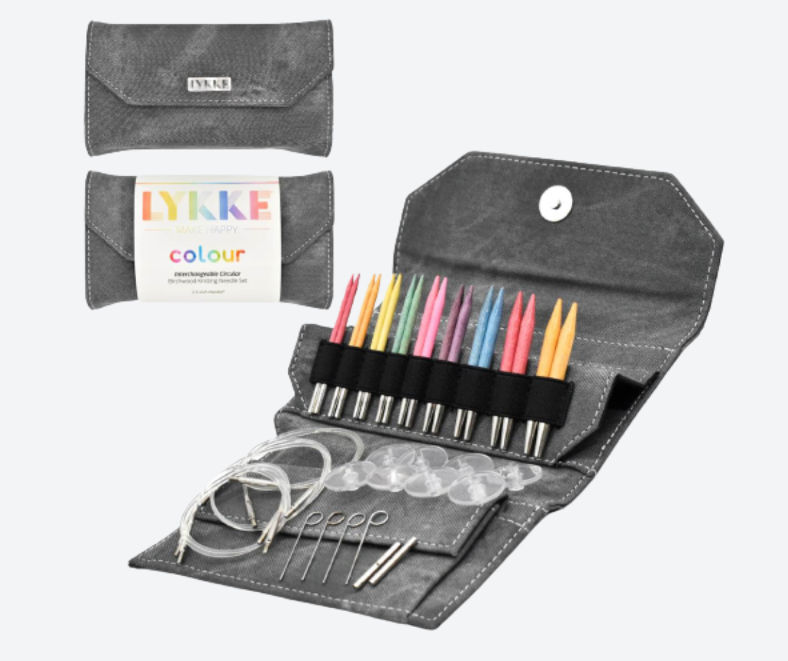 Lykke - Colour Interchangeable Set 3.5" Set Grey Denim Case