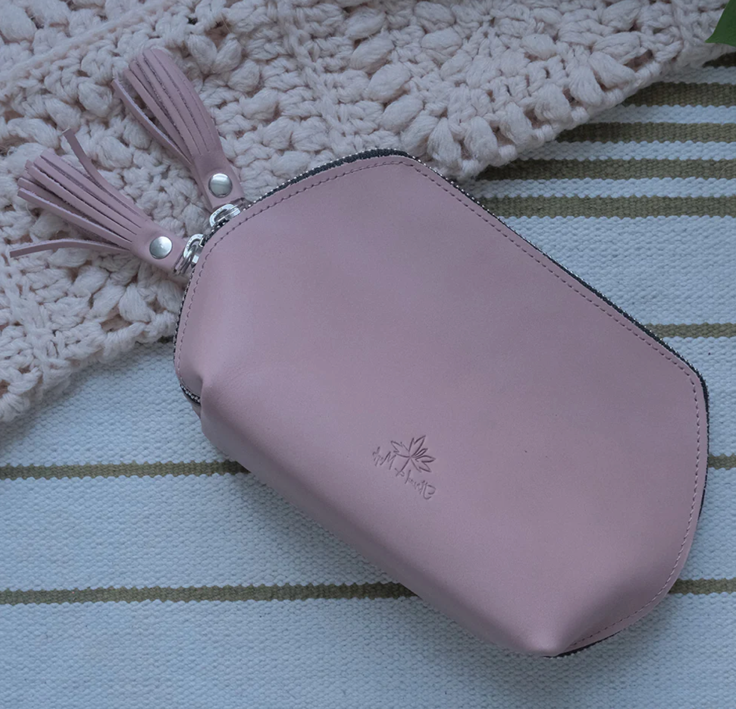 Thread & Maple - Leather Notion Zip Pouch