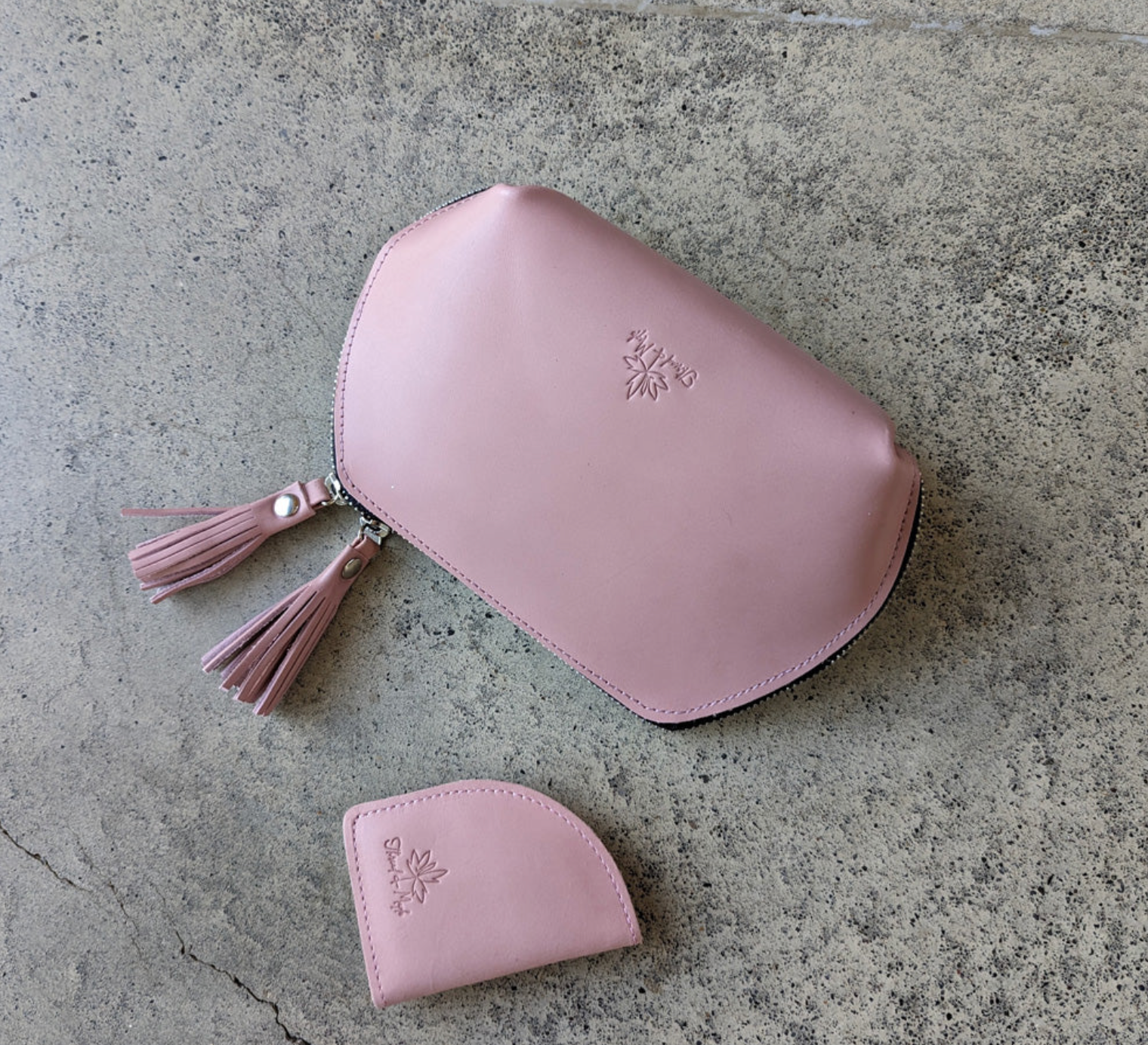 Thread & Maple - Leather Notion Zip Pouch