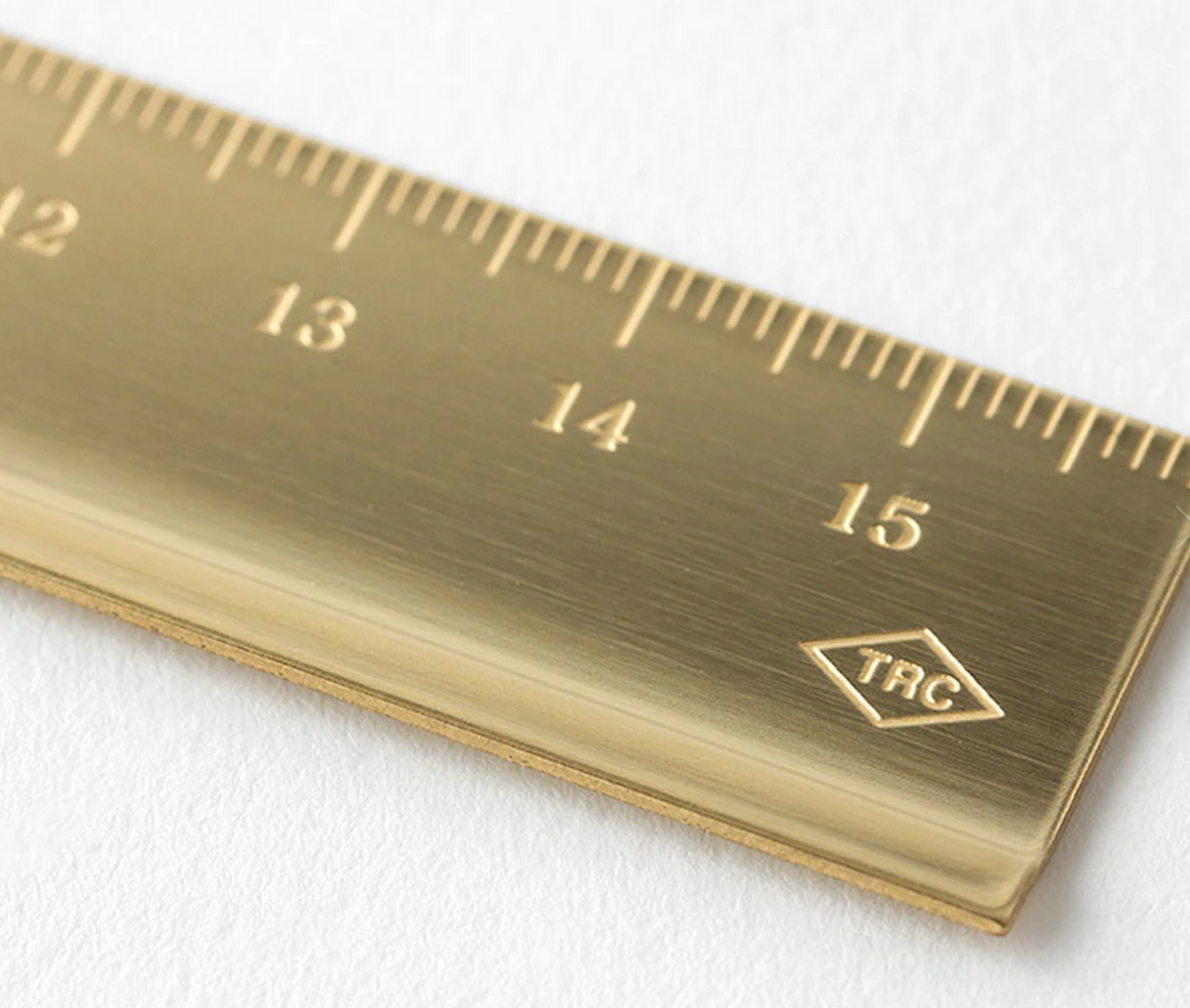 Botanical Ruler Traveler's Company Brass Ruler – botanical yarn