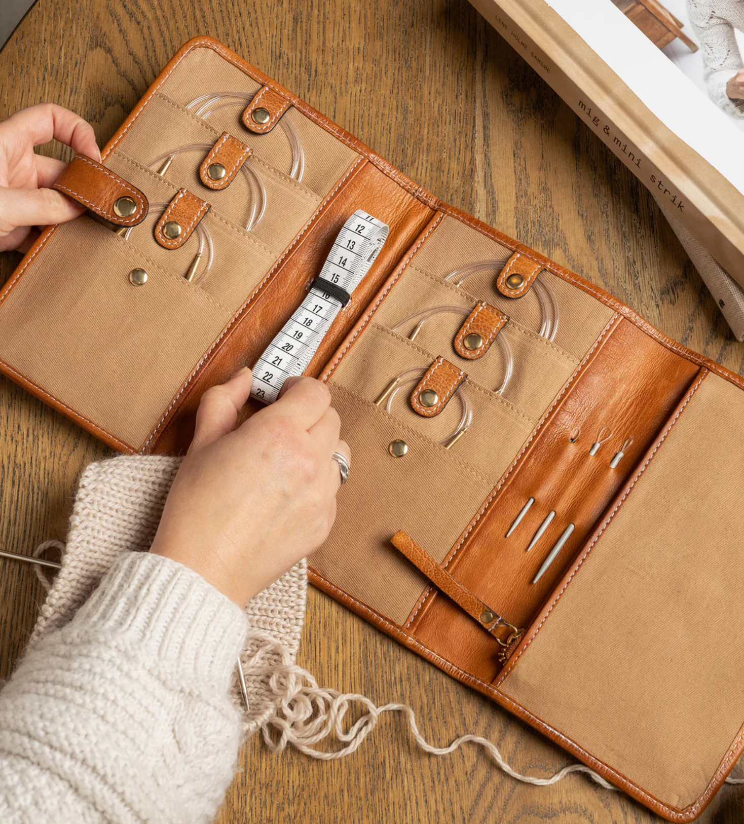 PREORDER DUE AUGUST- Re:designed PROJECT 7 - Leather Needle Organiser