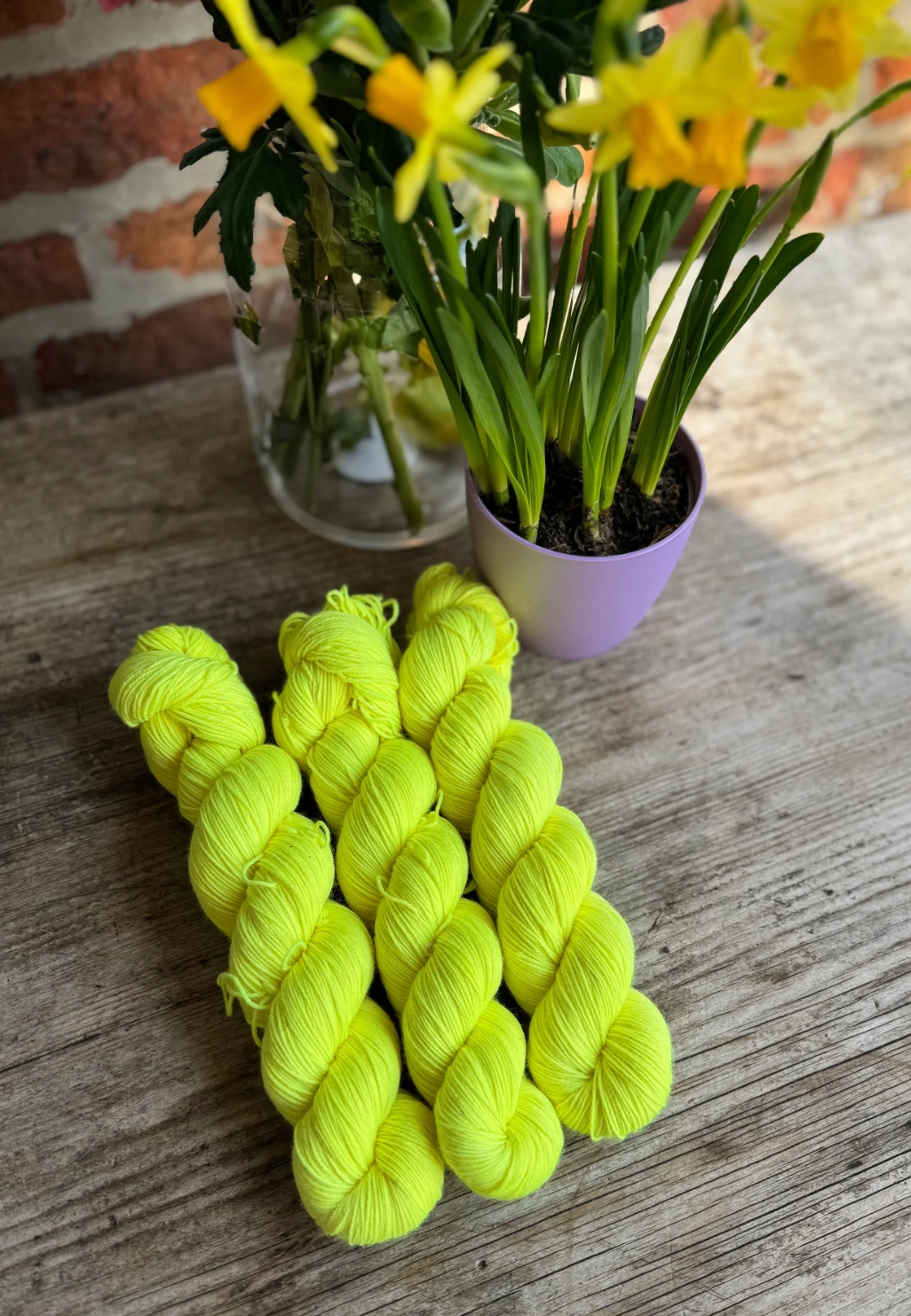 Dyed to order - Fluorescent Yellow