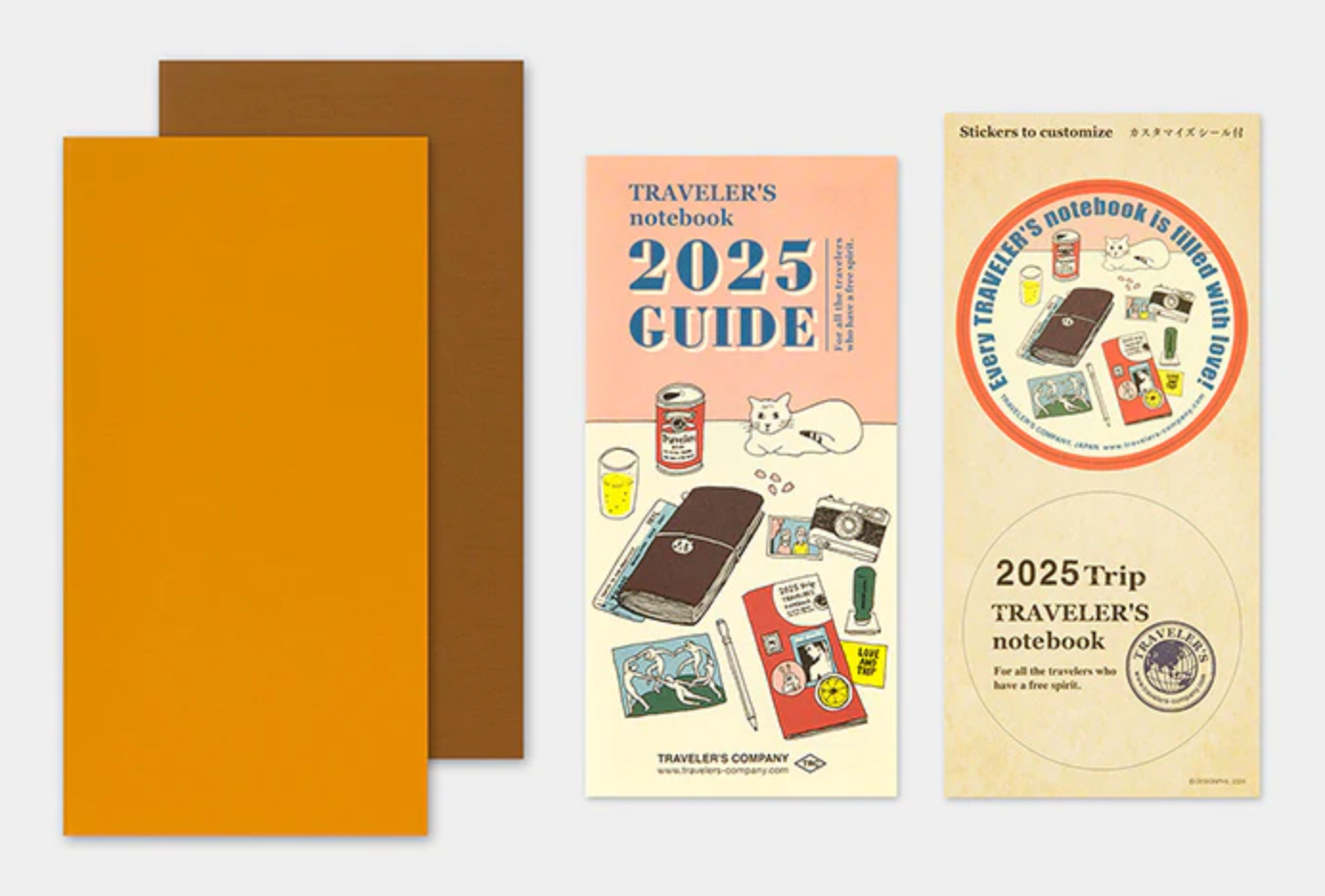 TRAVELER'S Notebook Refill: 2025 Diary Weekly Vertical  Regular Size