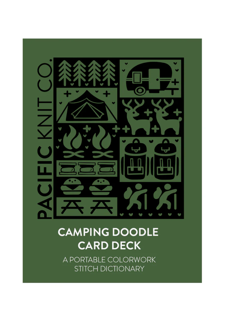 Camping Doodle Deck by Pacific Knit Co