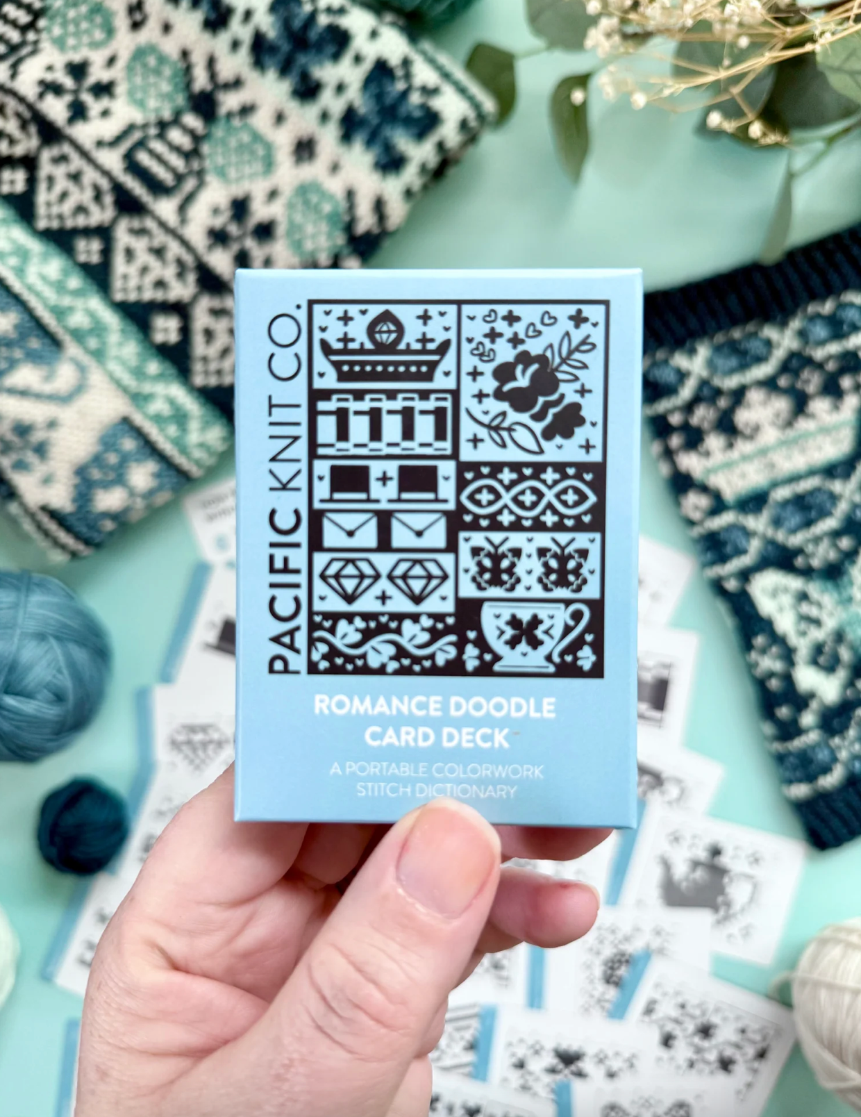 Romance Doodle Card Deck (expansion) by Pacific Knit Co