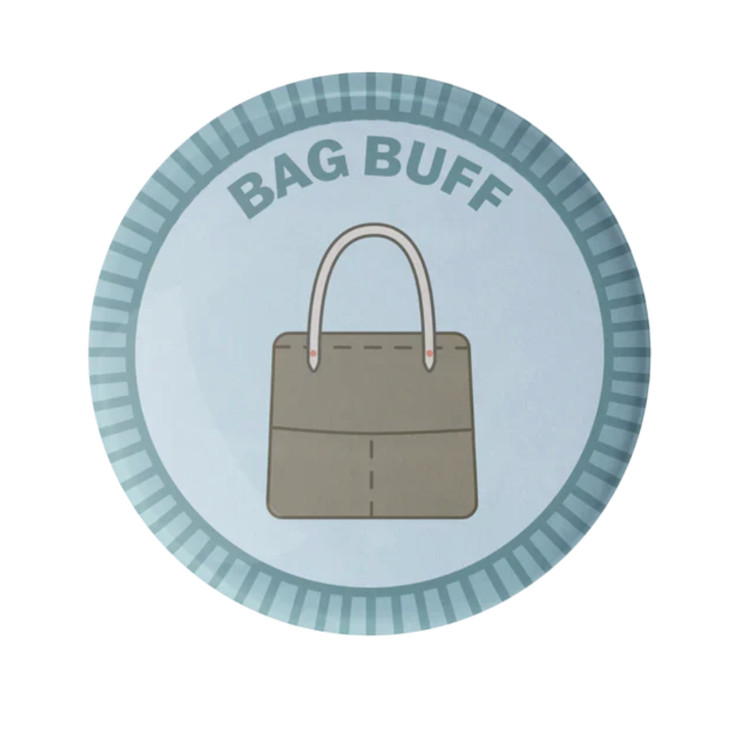 Camp Stitchwood Purl Scout Pin Button Badge (Click for all the variations)