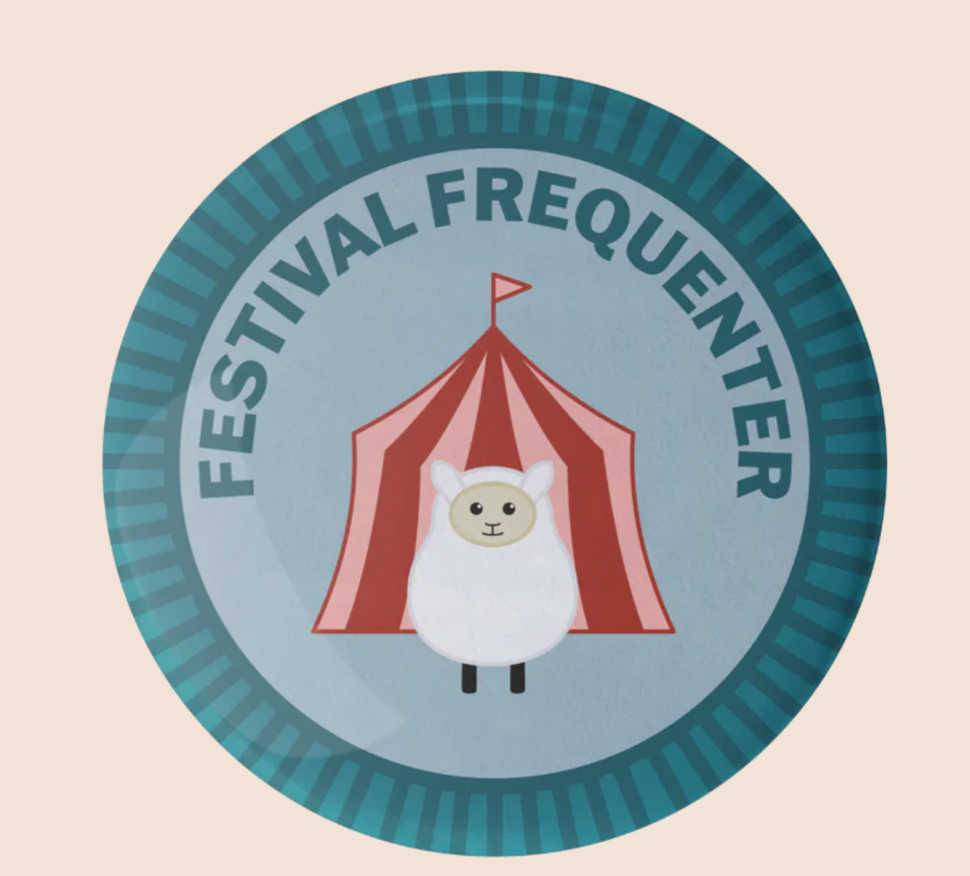 Camp Stitchwood Purl Scout Pin Button Badge (Click for all the variations)